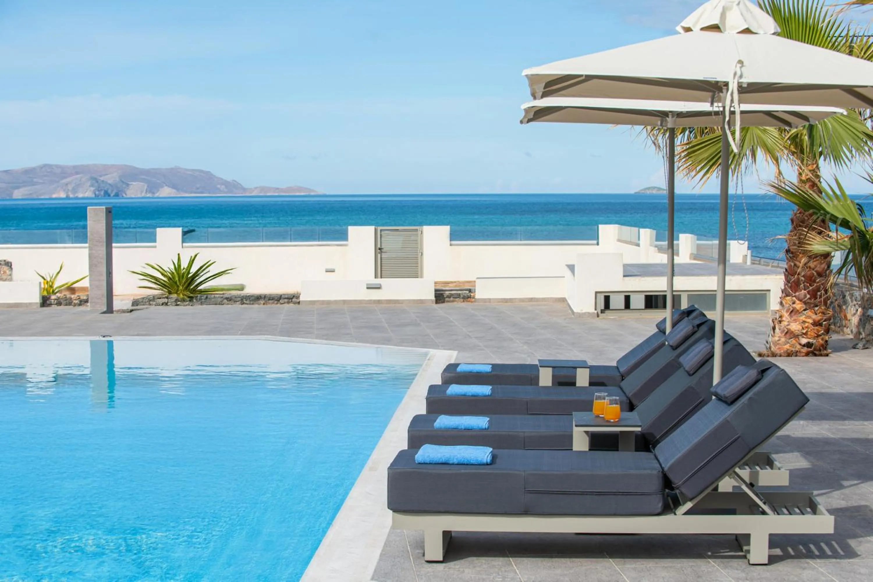 Swimming pool in Saint George Gournes Bay