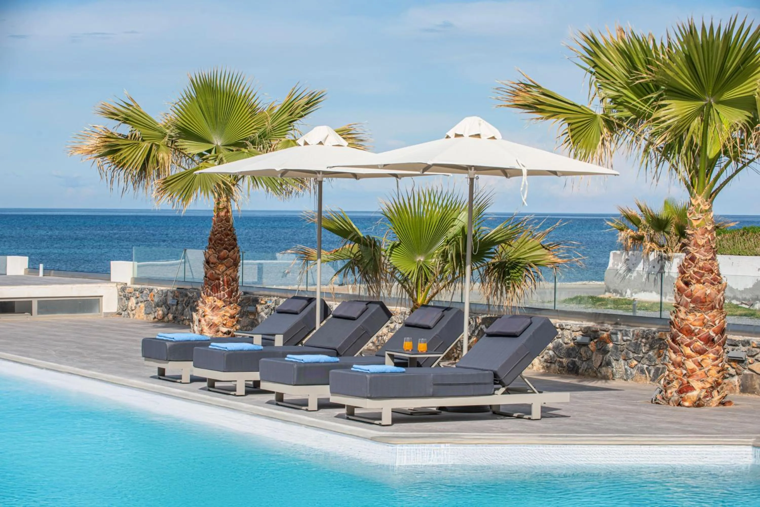 Swimming pool in Saint George Gournes Bay