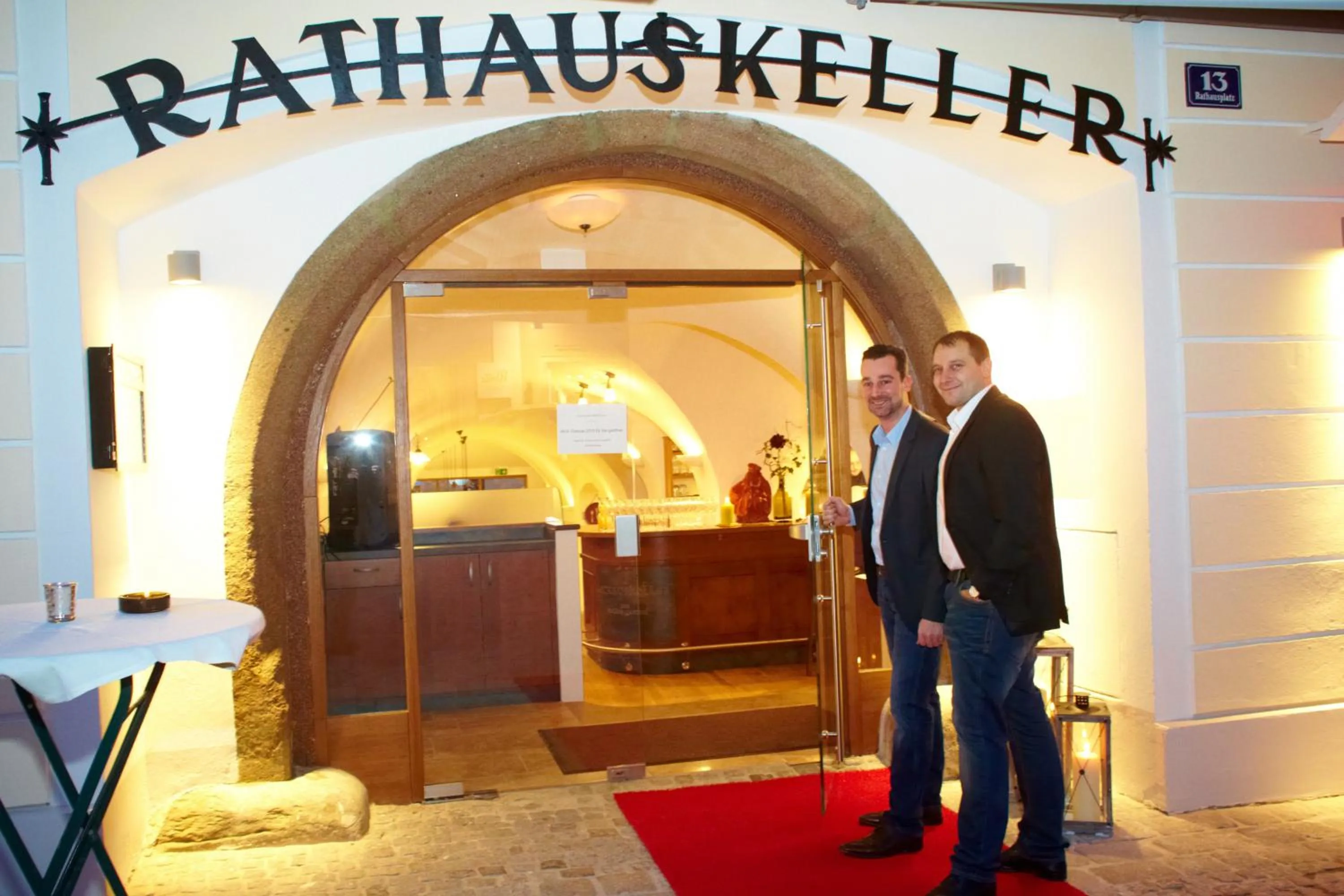 Facade/entrance in Rathauskeller Melk