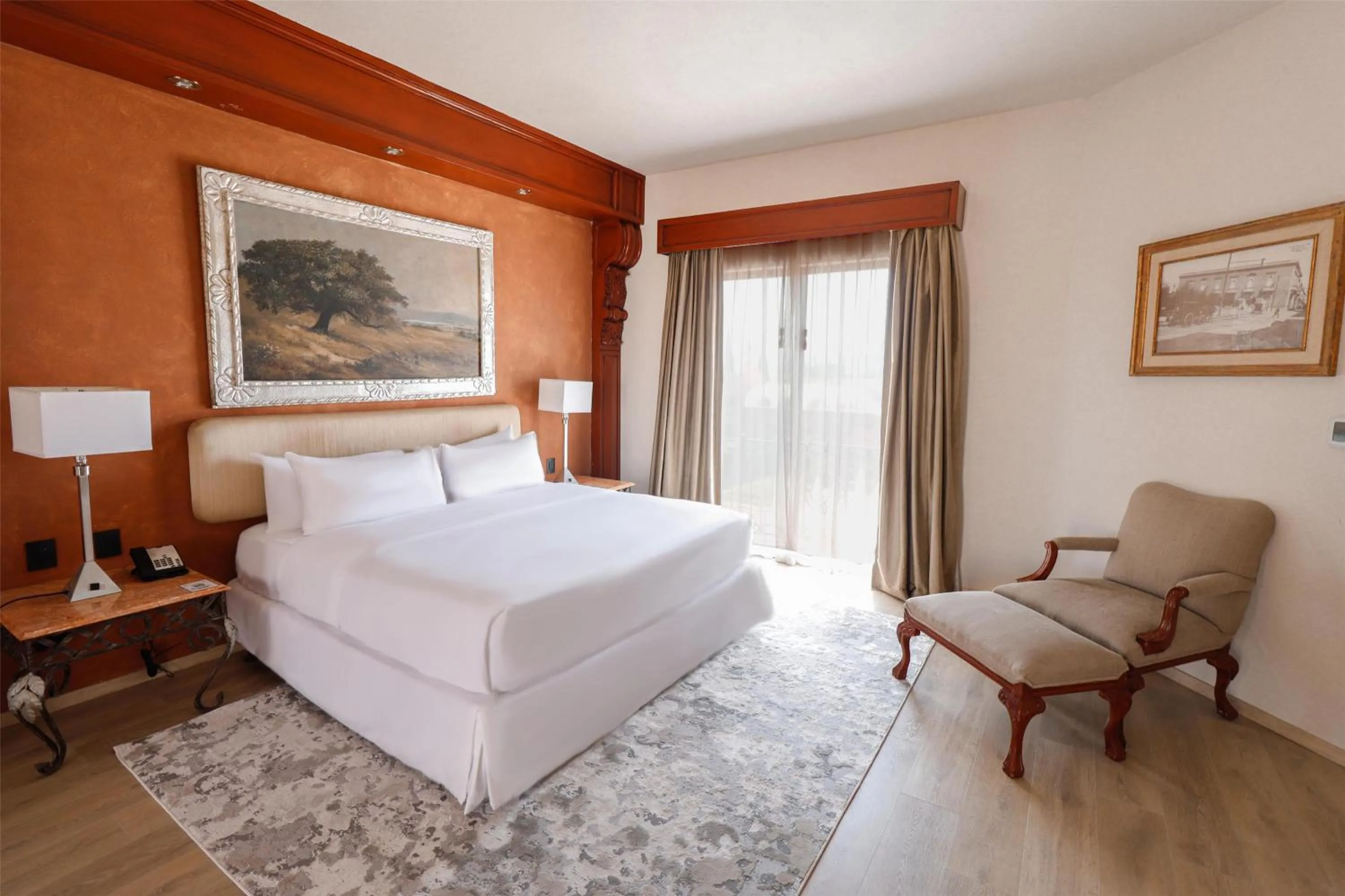 Bed in Hilton San Luis Potosi