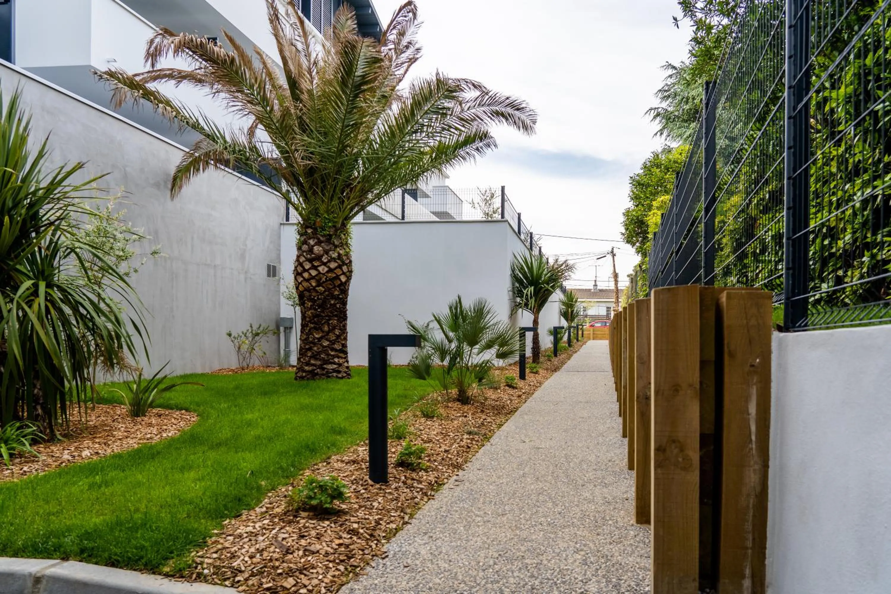 Garden in Zenao Appart'hotels Anglet