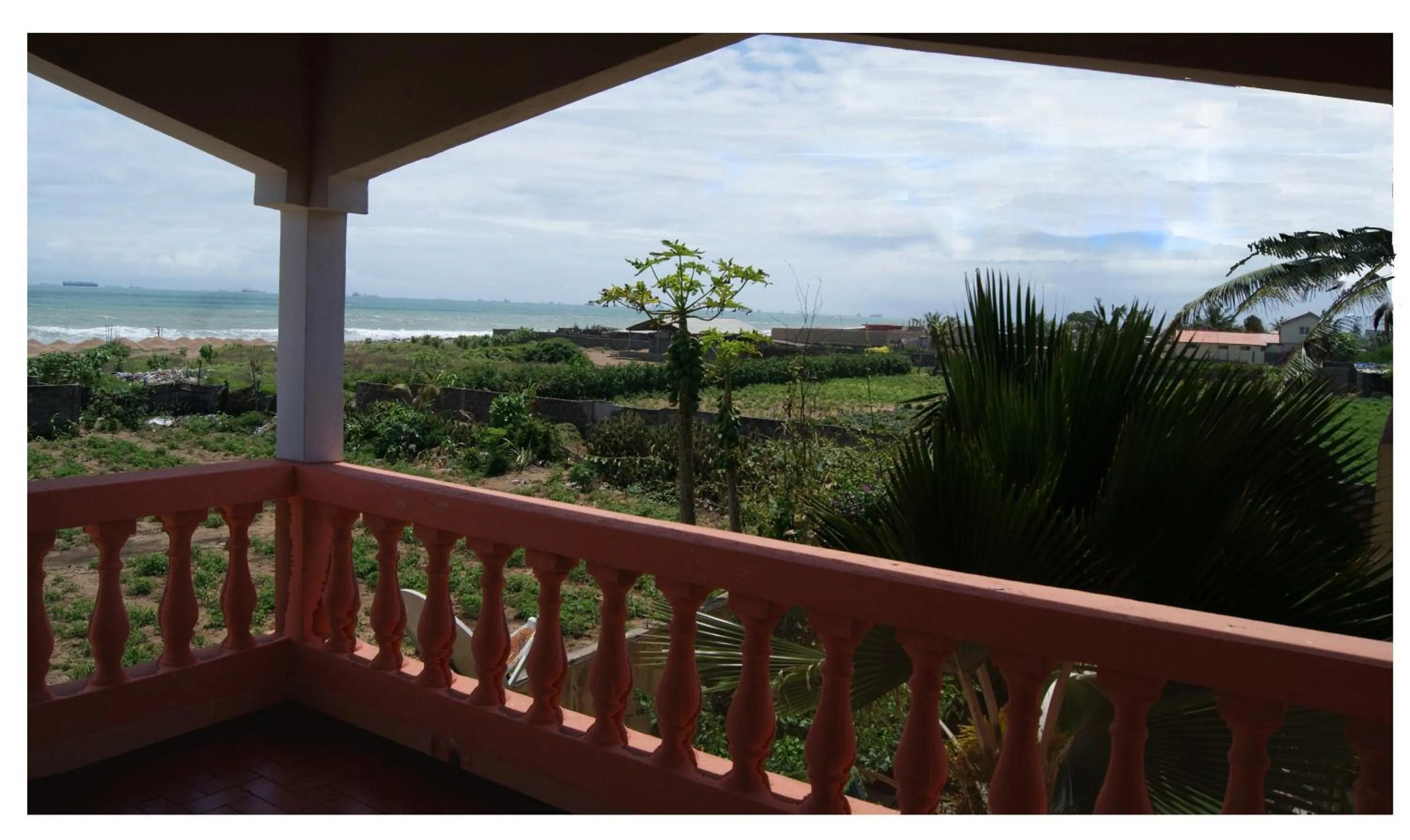 Balcony/Terrace in Hôtel Alizé Plage
