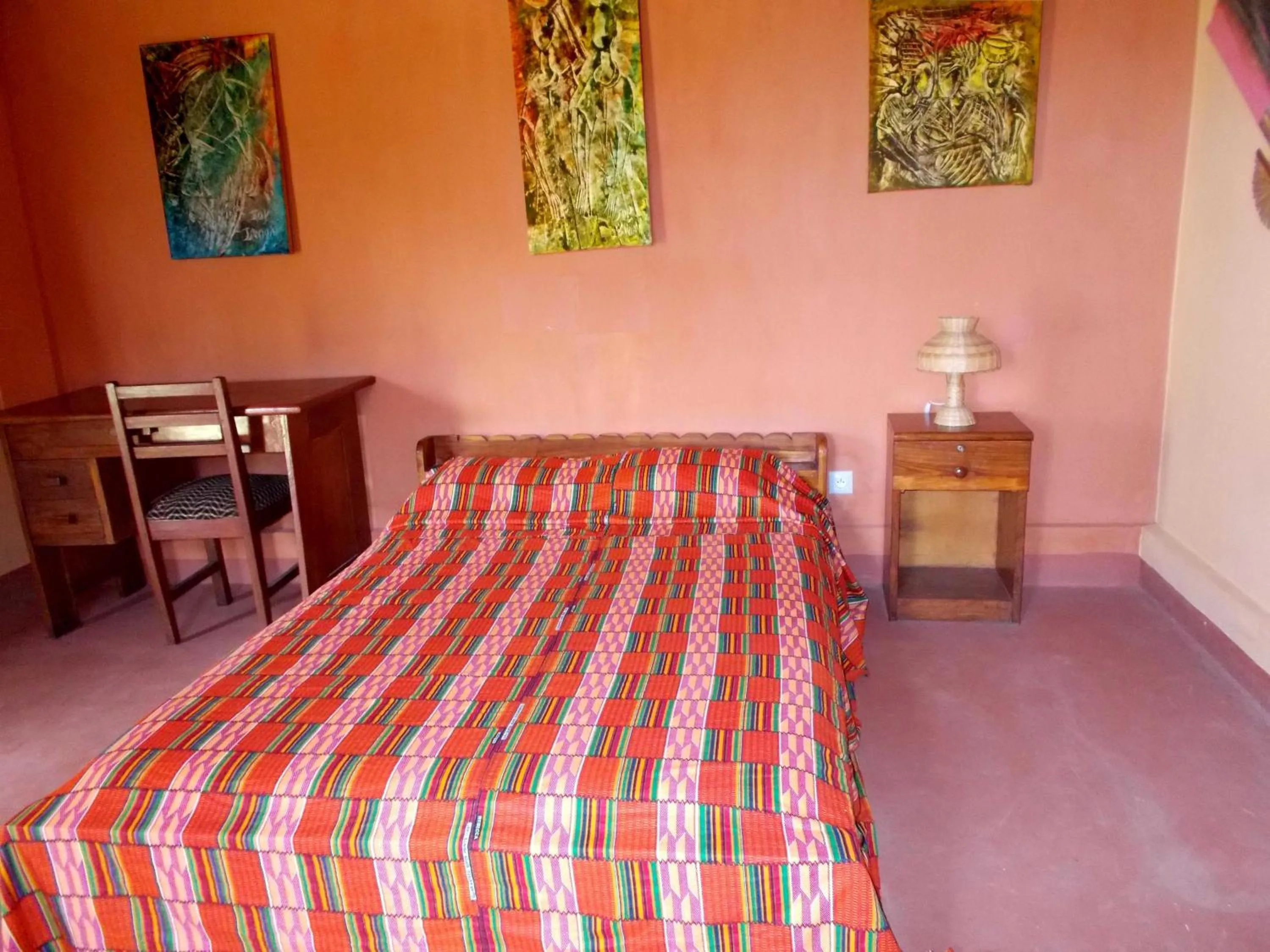 Garden view, Bed in Hôtel Alizé Plage