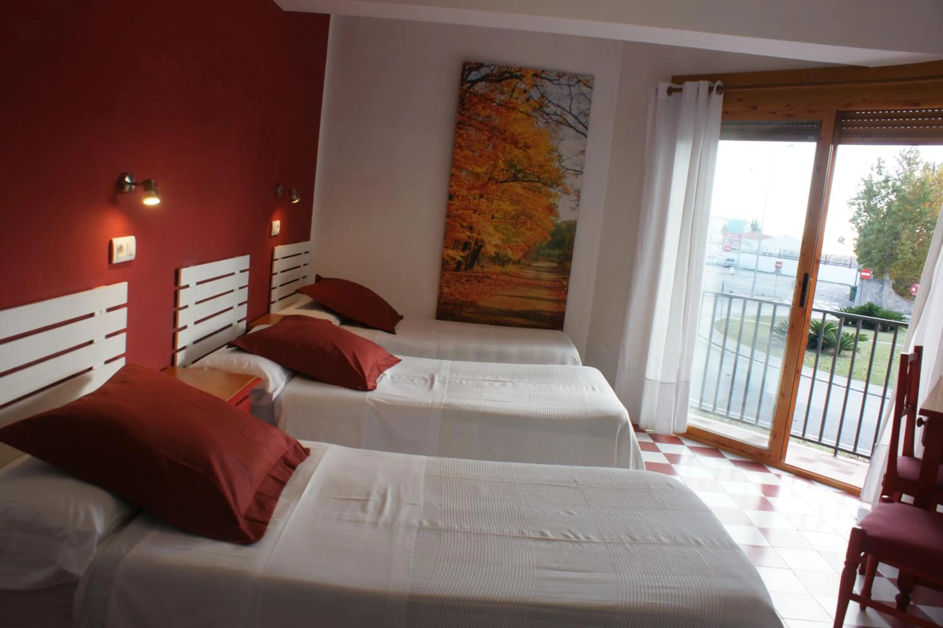 Bed in Hostal Puerto Beach