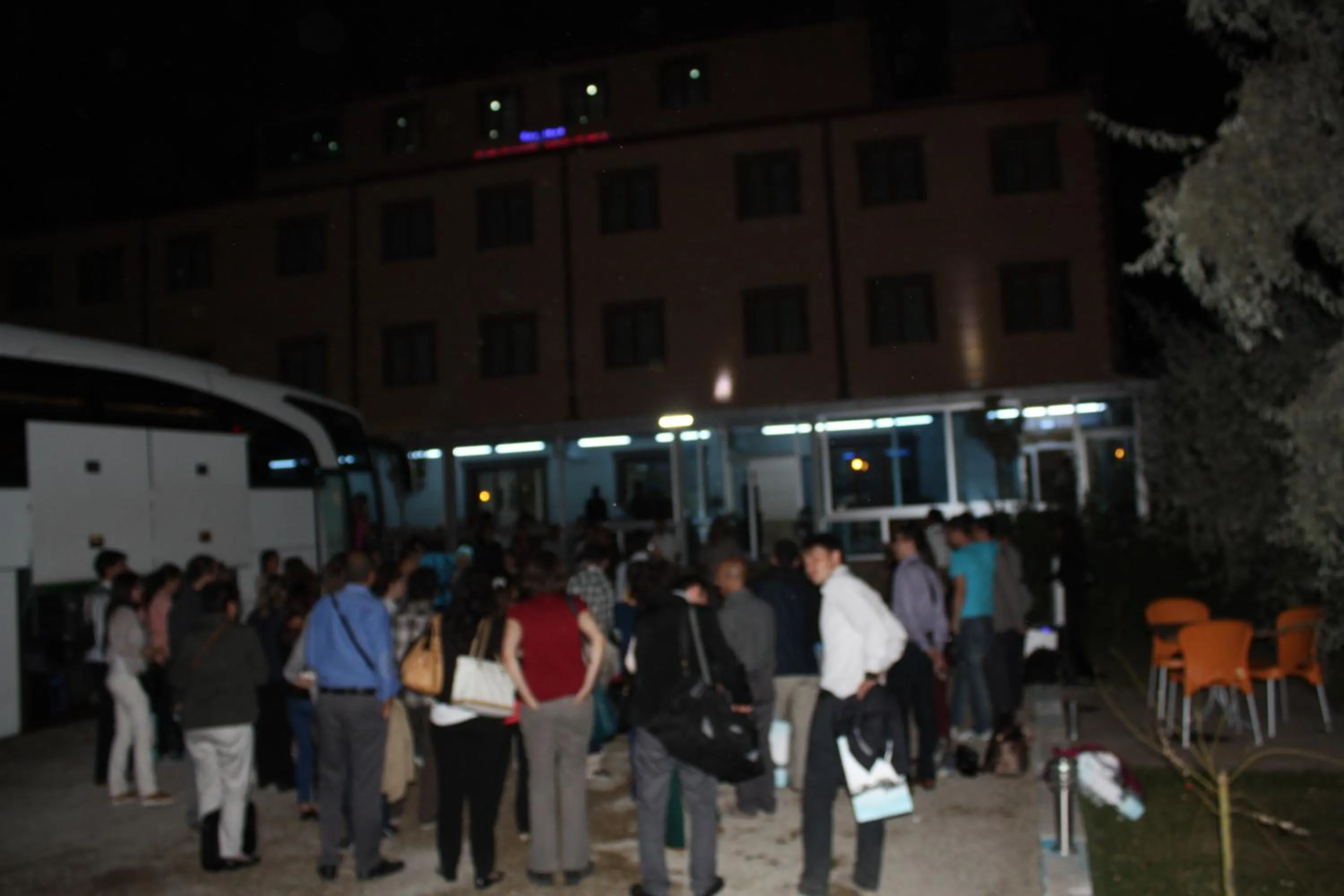 group of guests in Butik Ertur Hotel