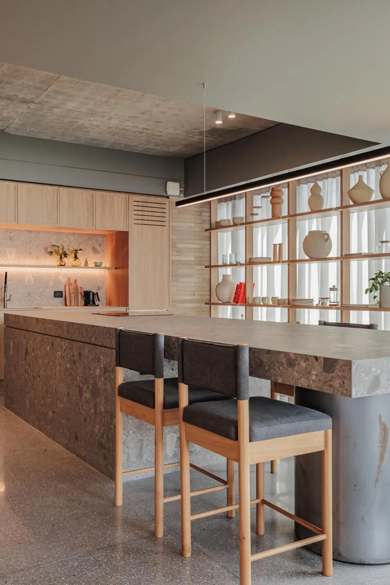 Kitchen or kitchenette in The Somos Loho Hotel