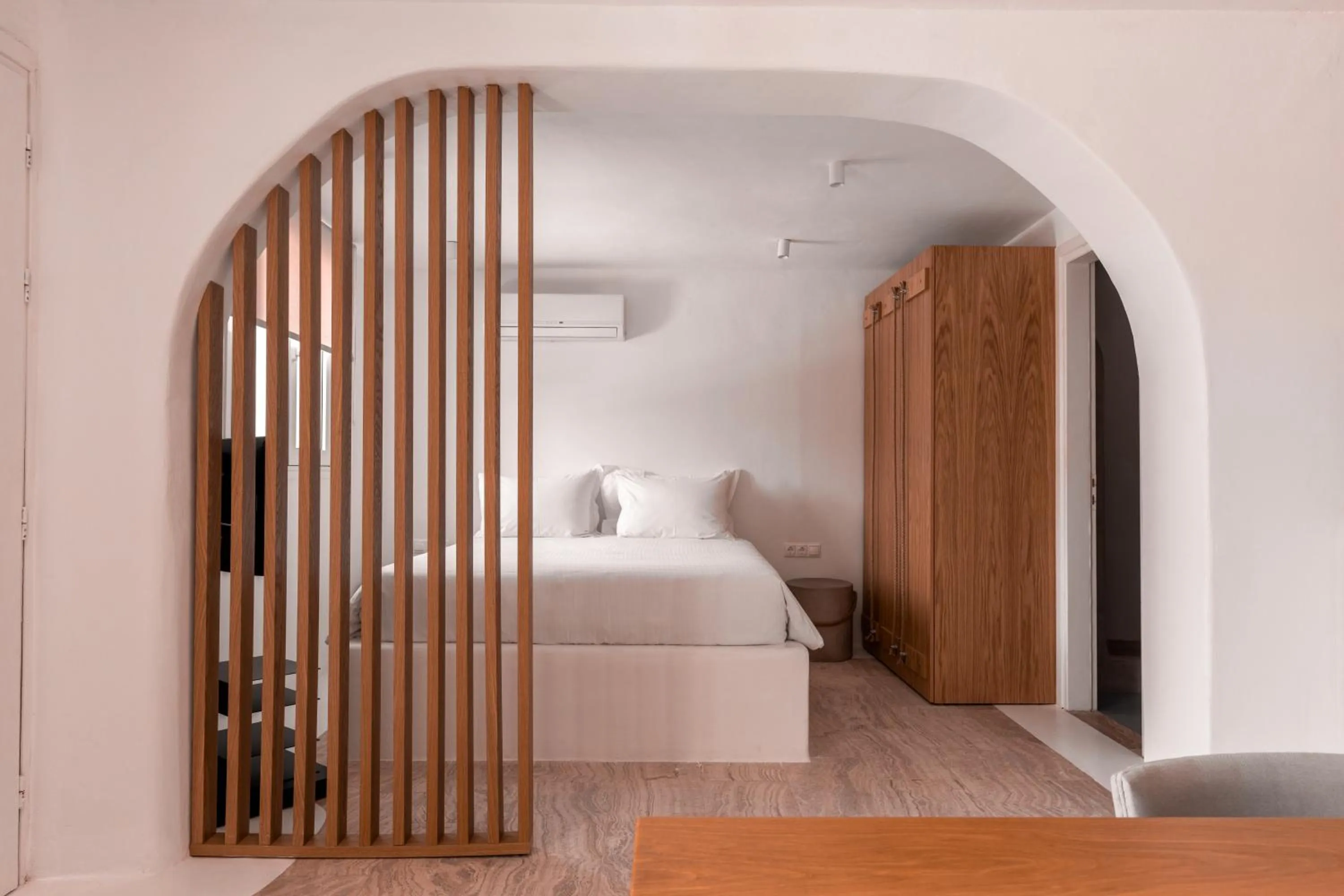 Bed in Senses Luxury Suites & Villas