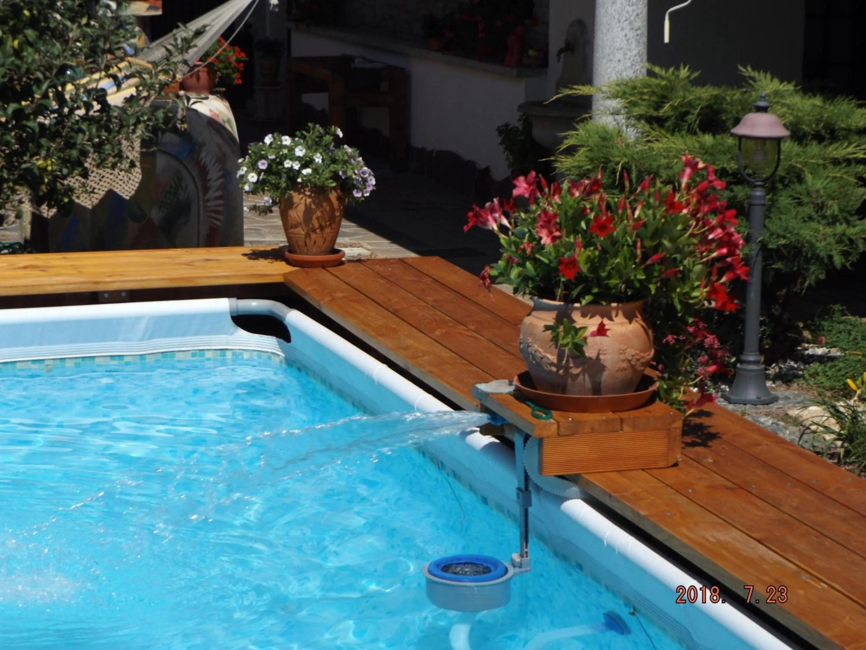 Decorative detail in B&B Artistic House