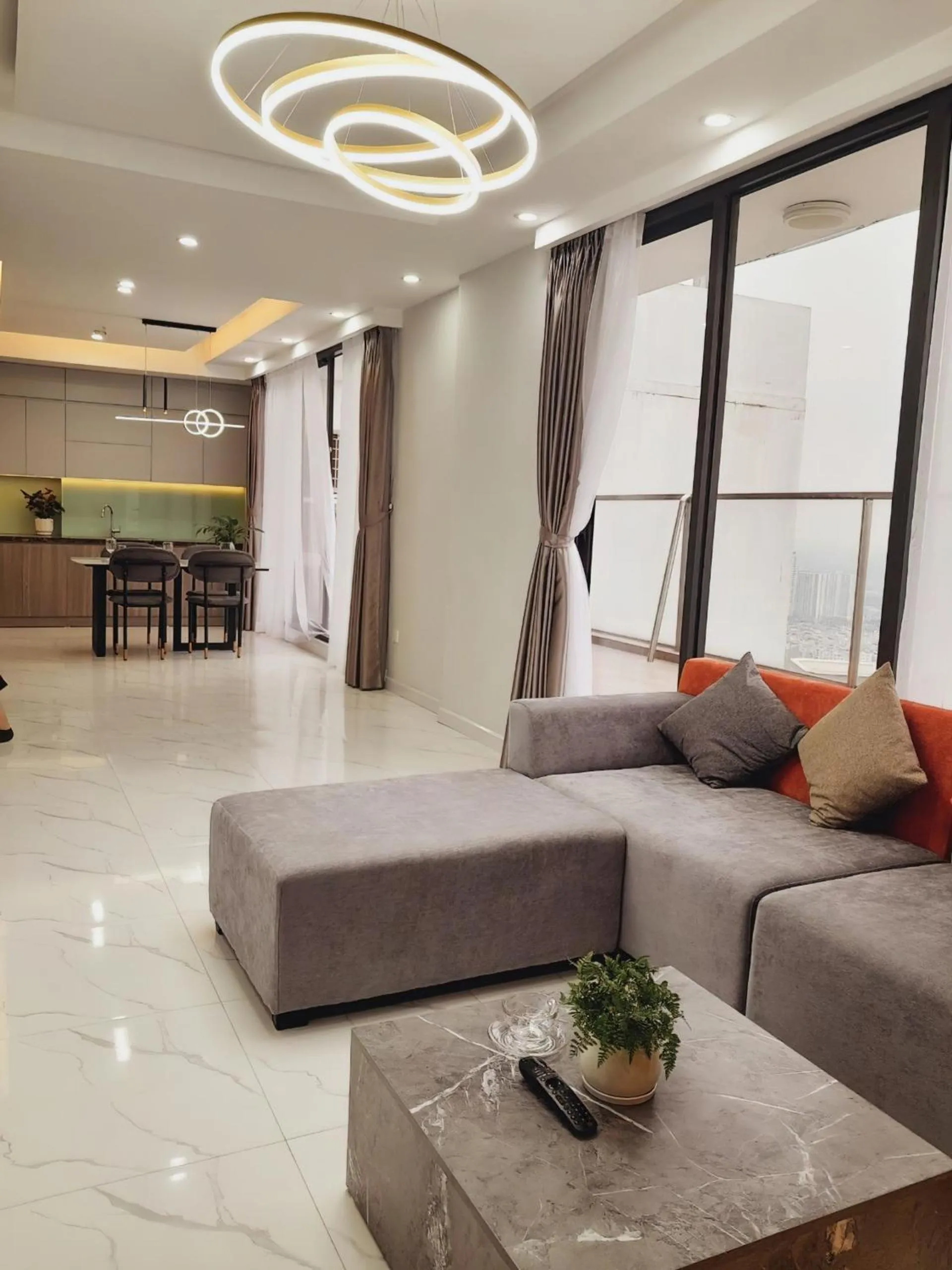 Living room in Ha Tay Millennium Apartments - Free Gym Pool