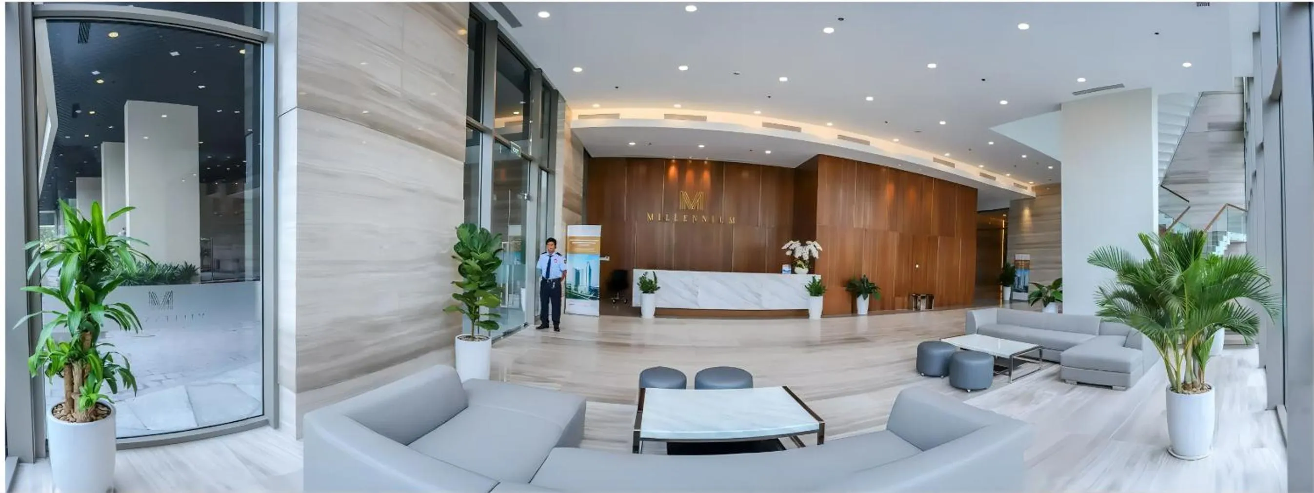 Lobby or reception in Ha Tay Millennium Apartments - Free Gym Pool
