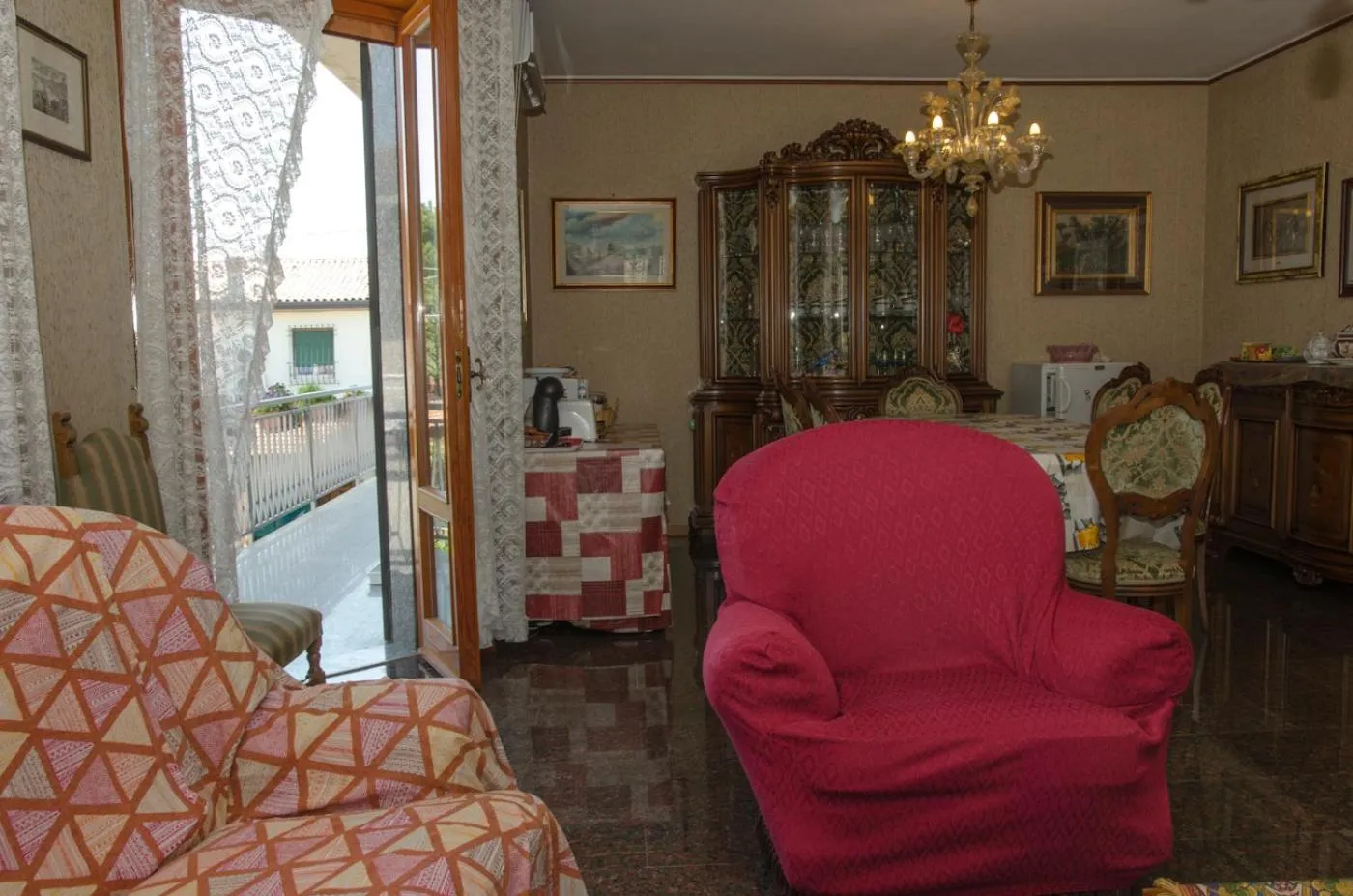 Living room in B&B Mamma Mia Family House