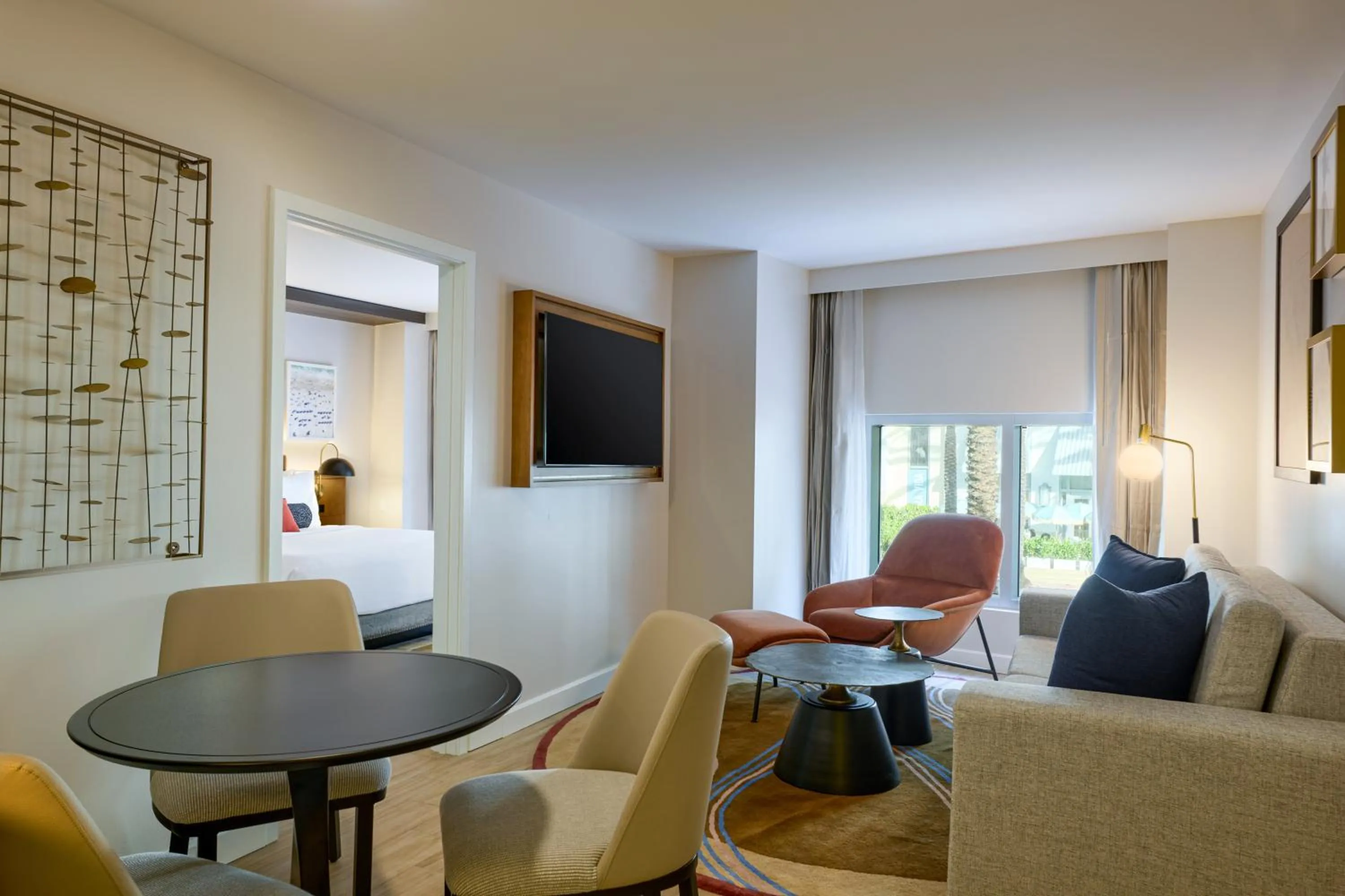 Living room in Hyatt Centric South Beach Miami