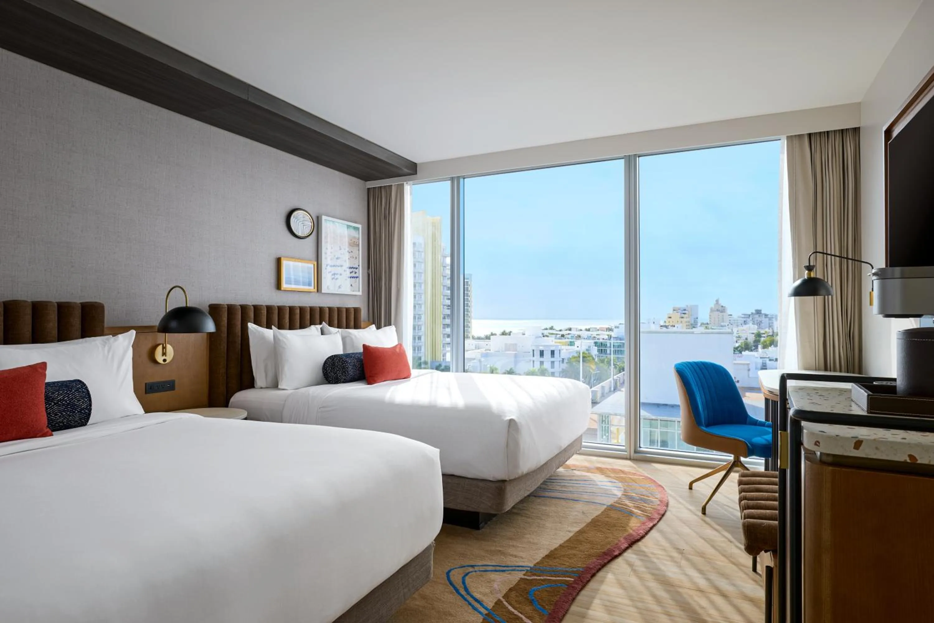 Bedroom, Bed in Hyatt Centric South Beach Miami