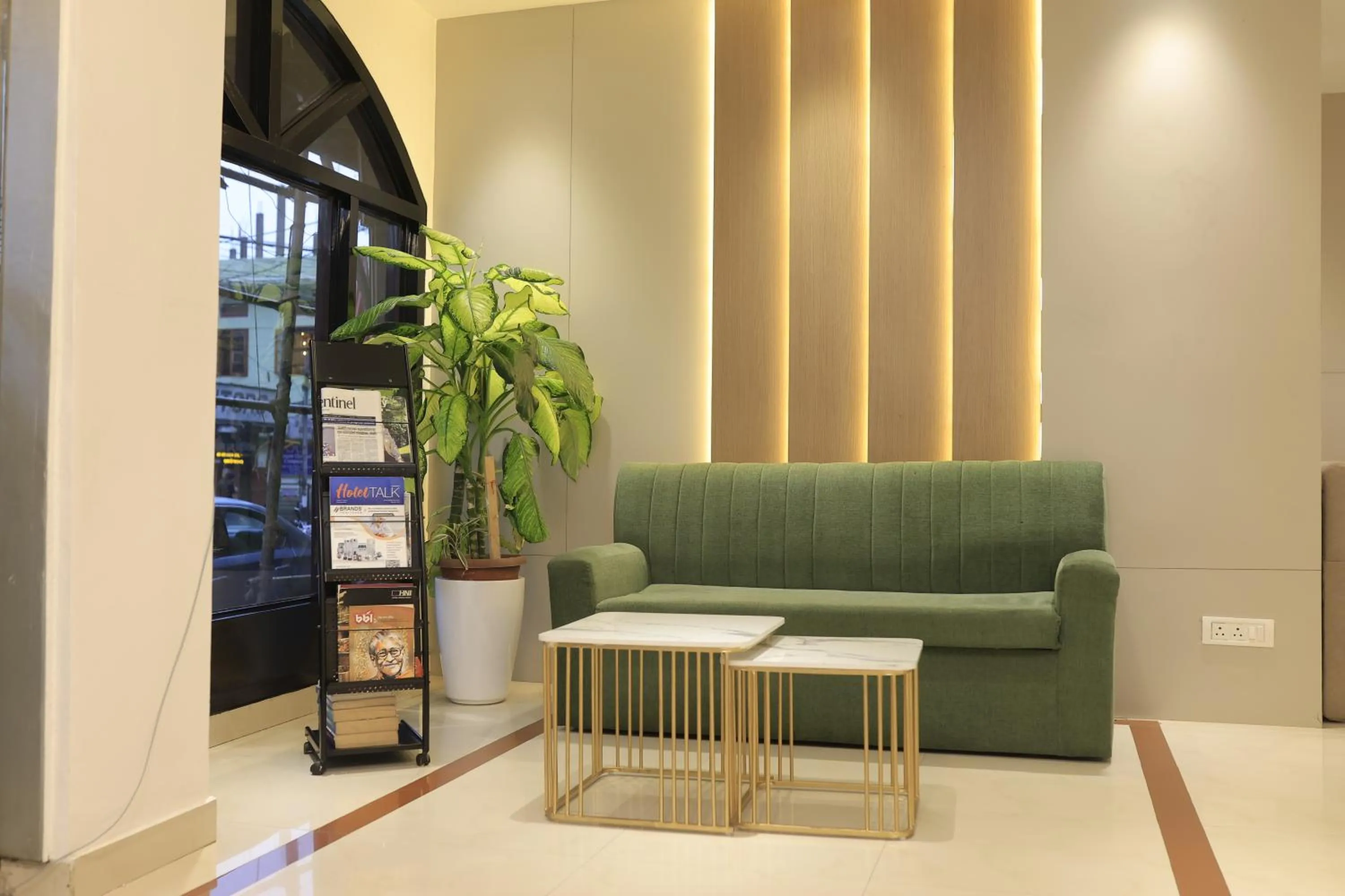 Lobby or reception in Hotel Prag Continental