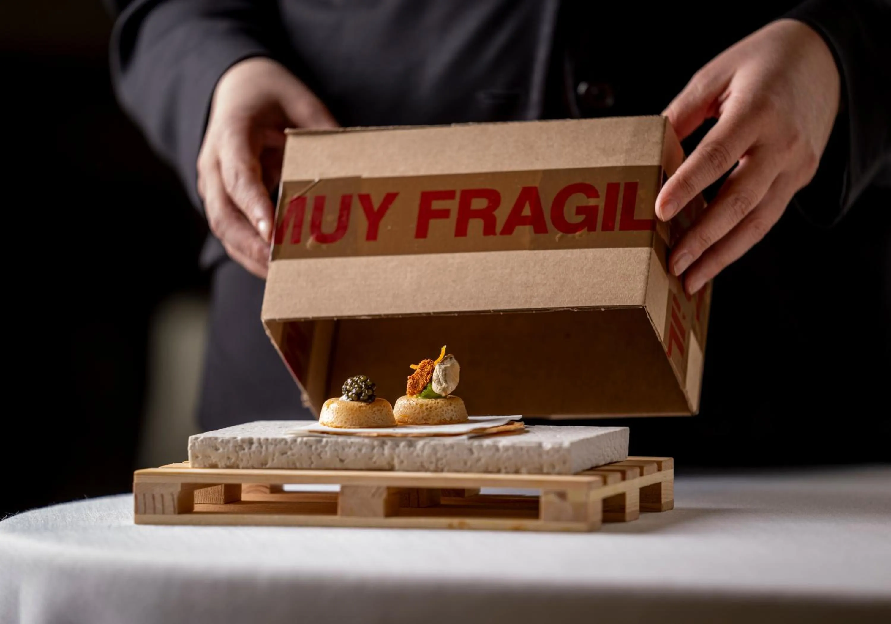 Food in ABaC H&R Barcelona Monument