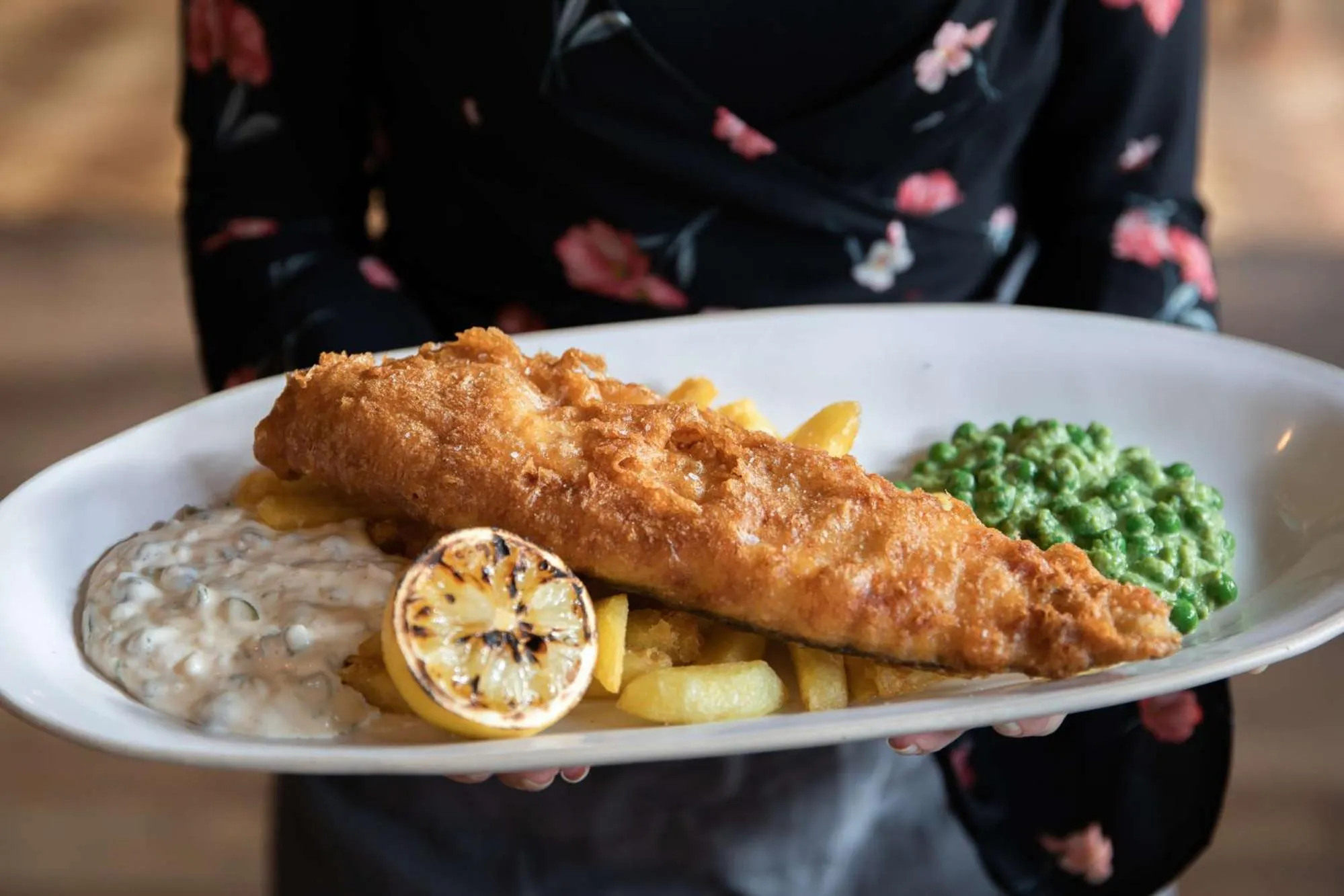 Food close-up in The Station Hotel