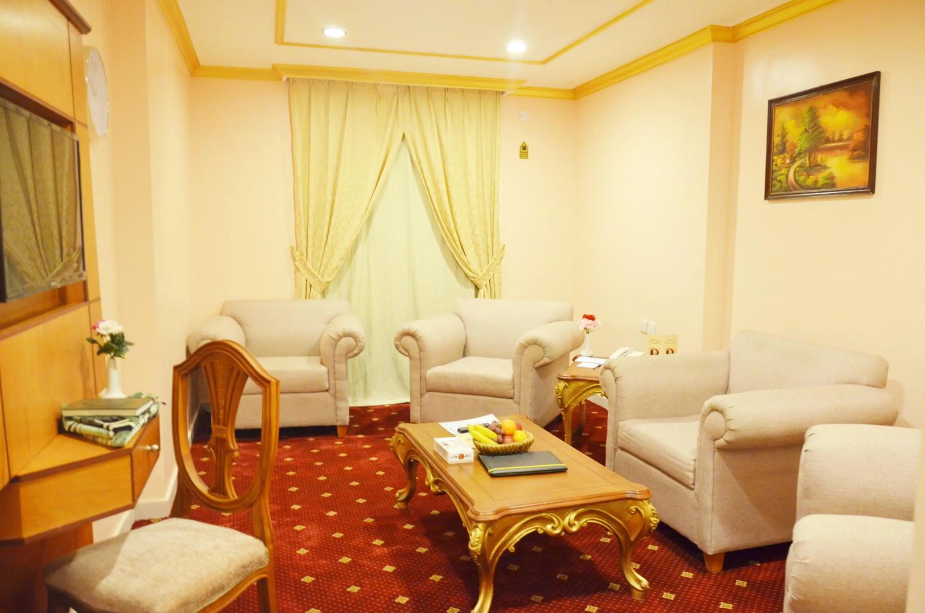 Living room in Borj Al Deafah Hotel