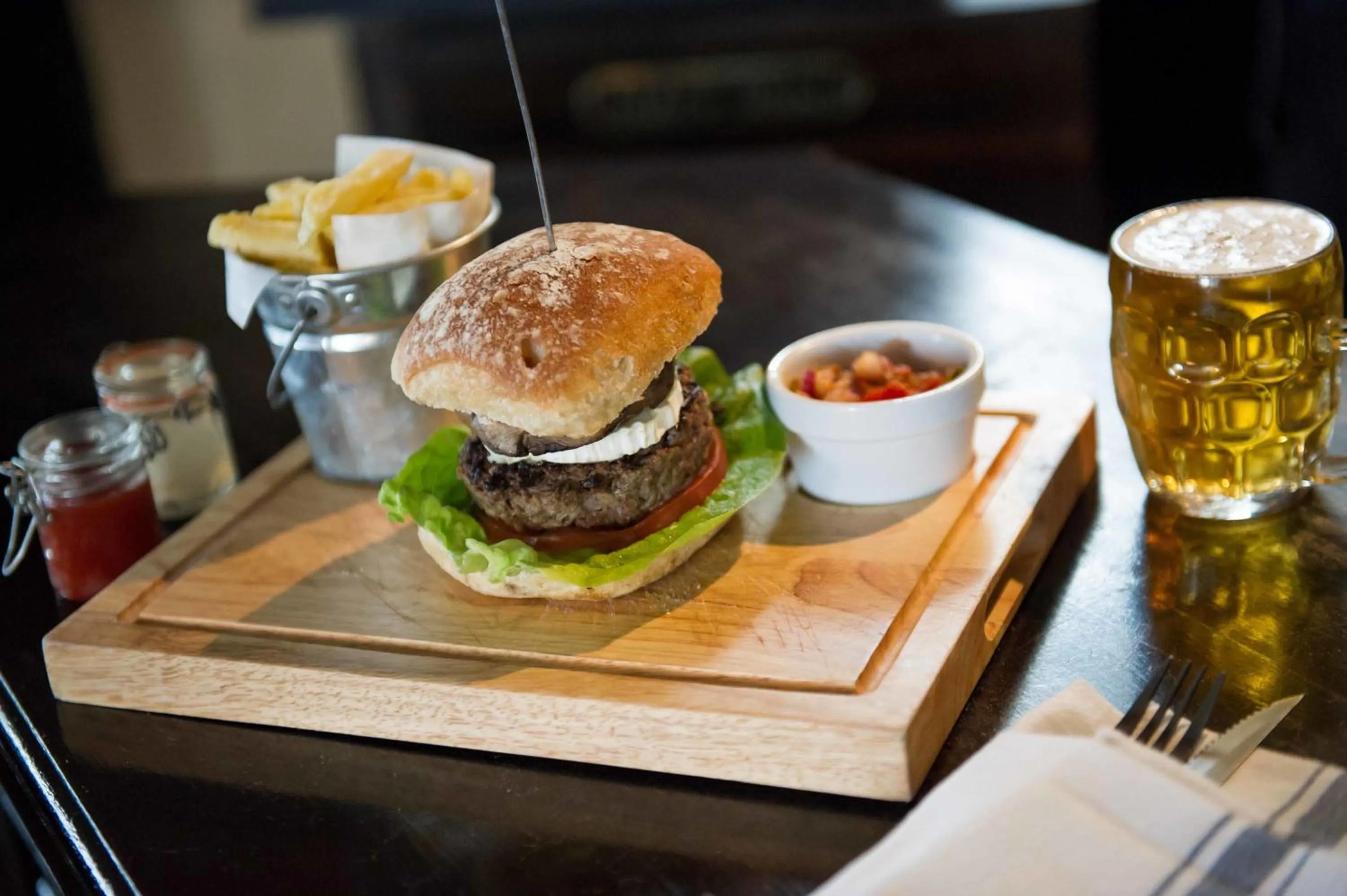 Food close-up in The Hare and Hounds, Levens