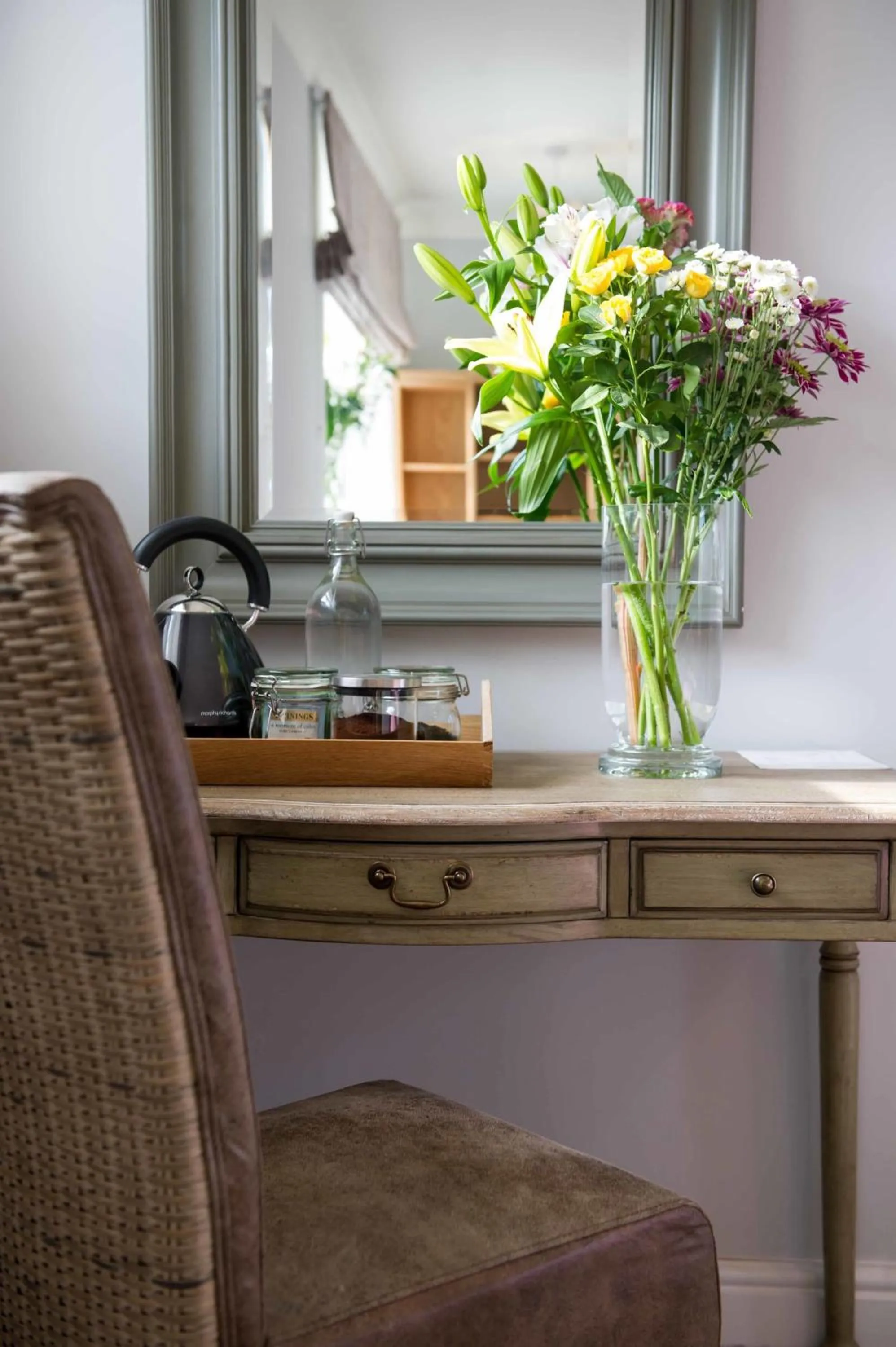 Decorative detail in The Hare and Hounds, Levens