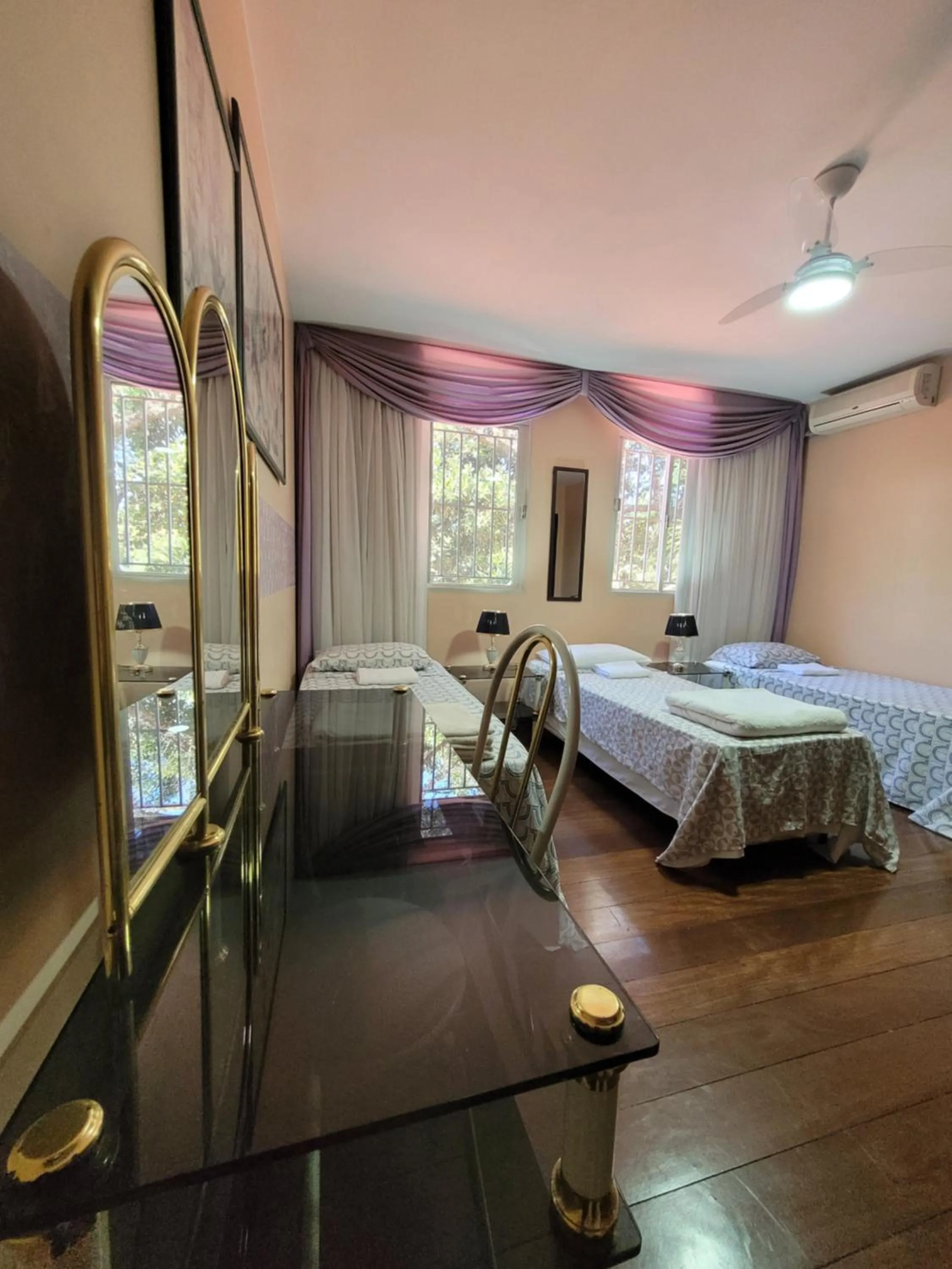 Bed in Kzazendf Cama&Cafe Hospedagem Familiar