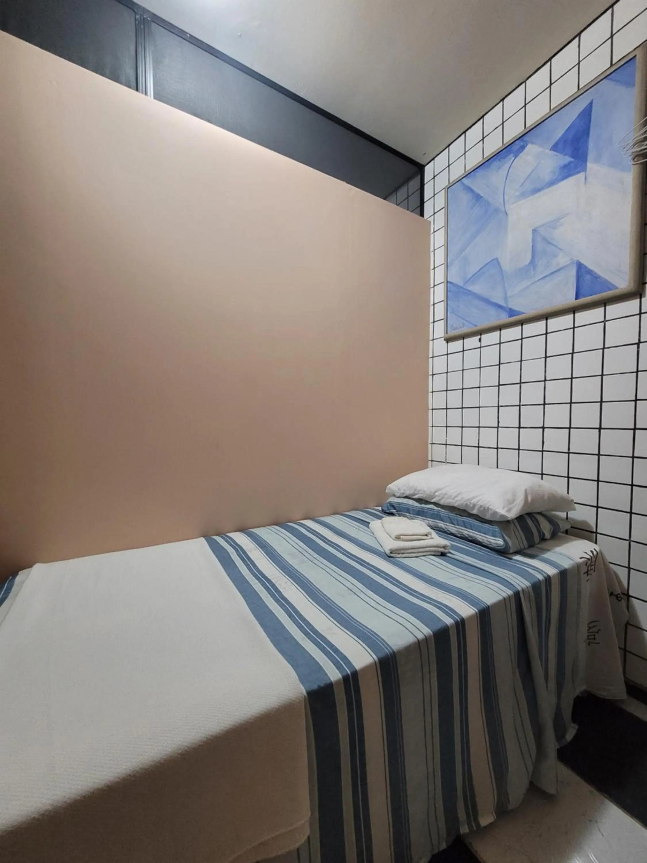 Bed in Kzazendf Cama&Cafe Hospedagem Familiar