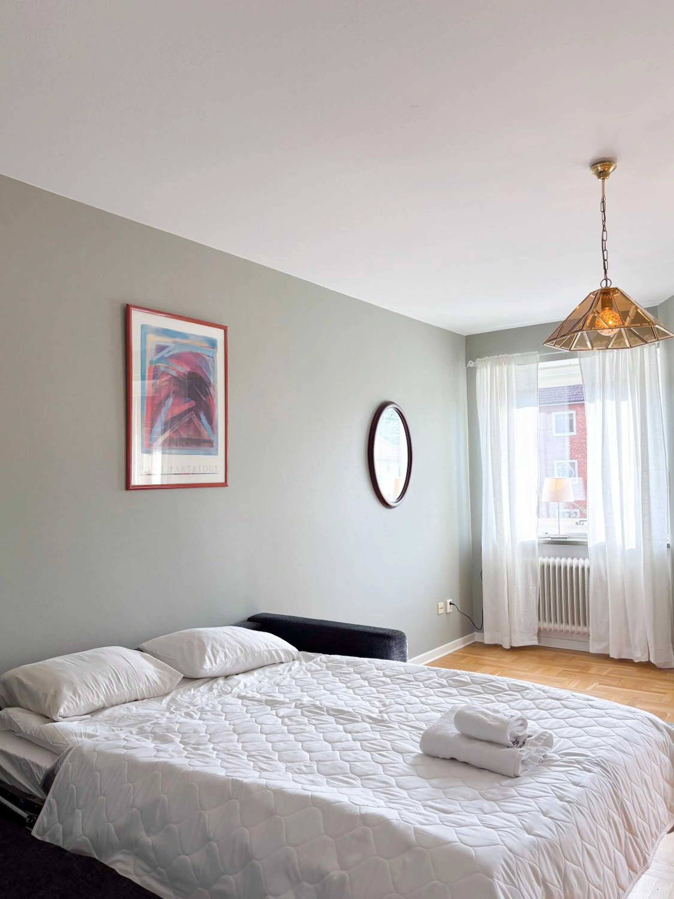 Bed in Säffle Suites by Svaneholm Hotel