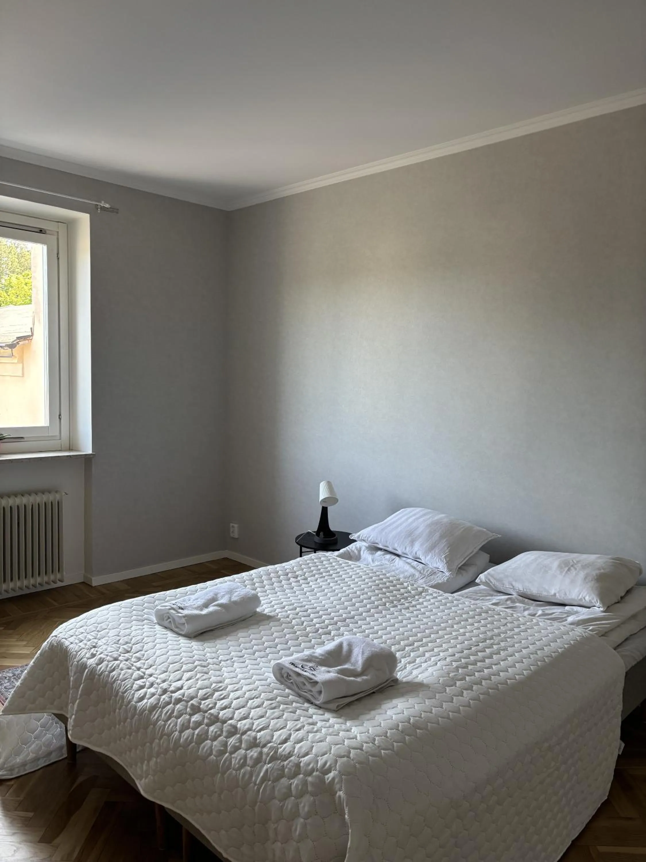 Bed in Säffle Suites by Svaneholm Hotel