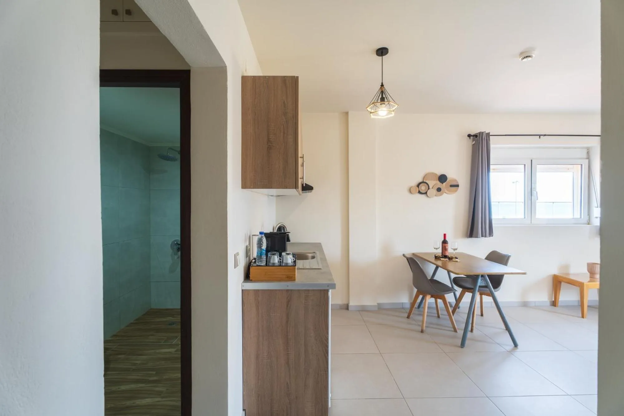 Kitchen or kitchenette in Georgia's Garden by Omilos Hotels