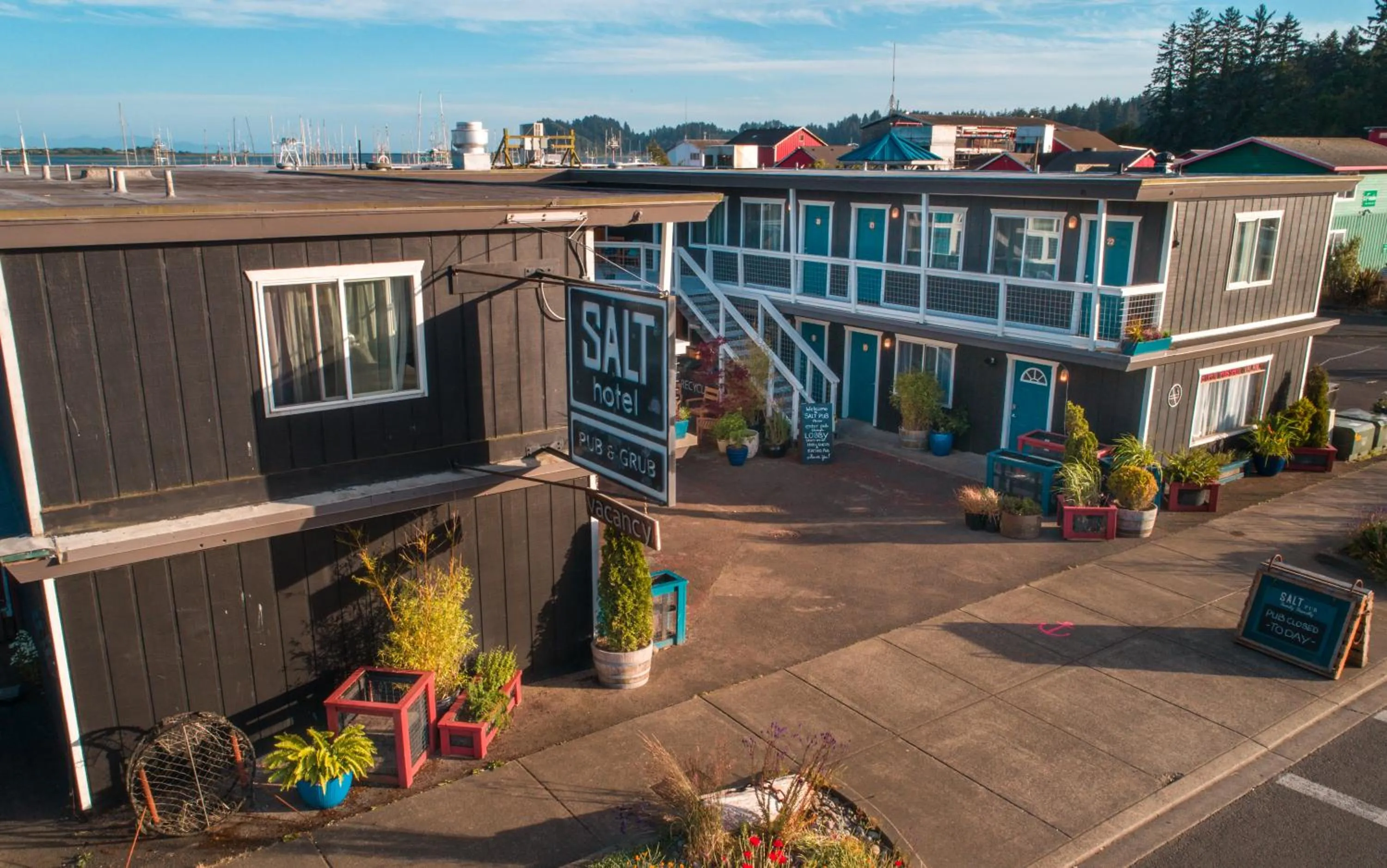 Property building in Salt Hotel & Pub