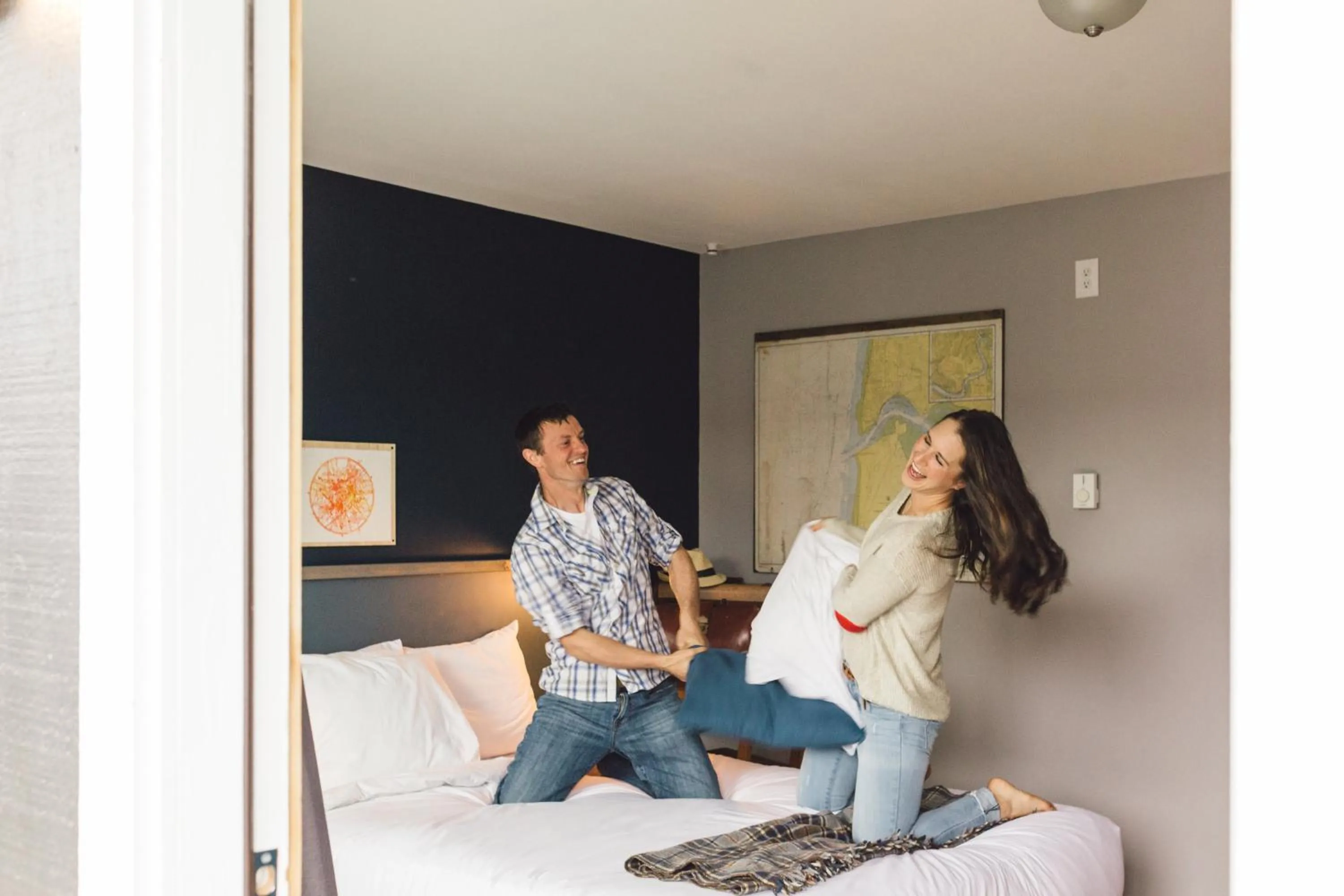 Bed in Salt Hotel & Pub