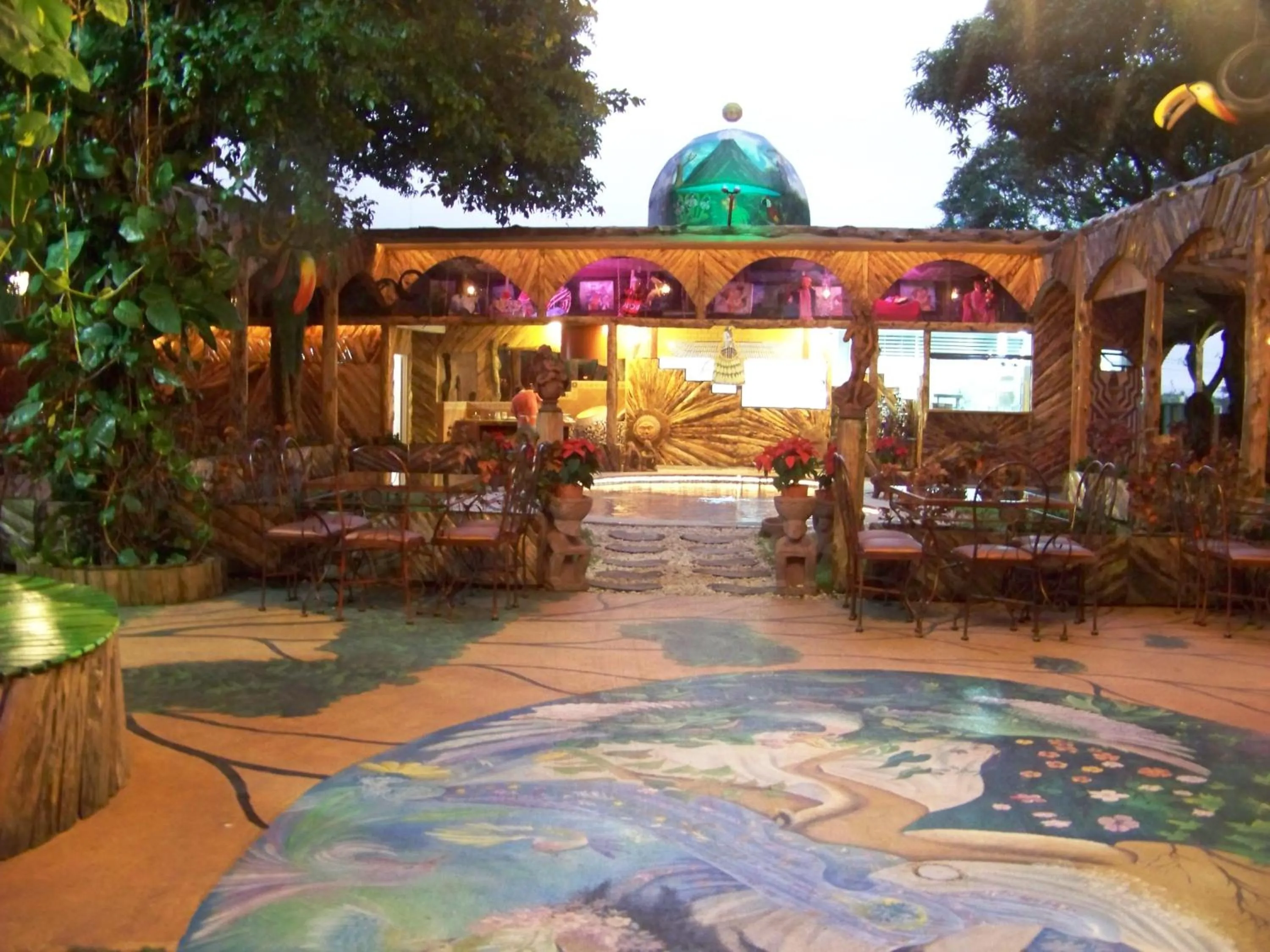 Patio in Casa Antigua Hotel