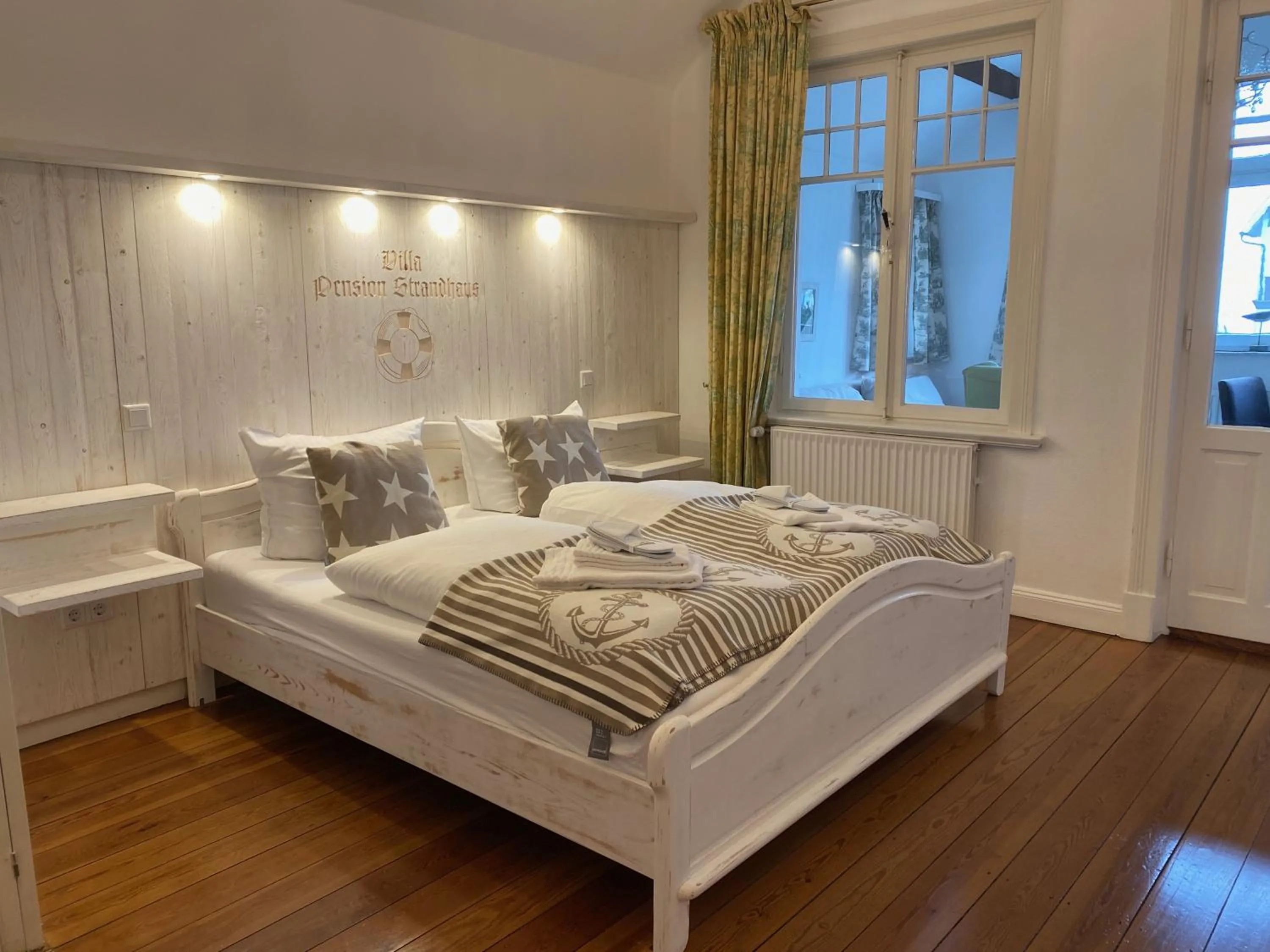 Photo of the whole room, Bed in Villa Pension Strandhaus - adults only