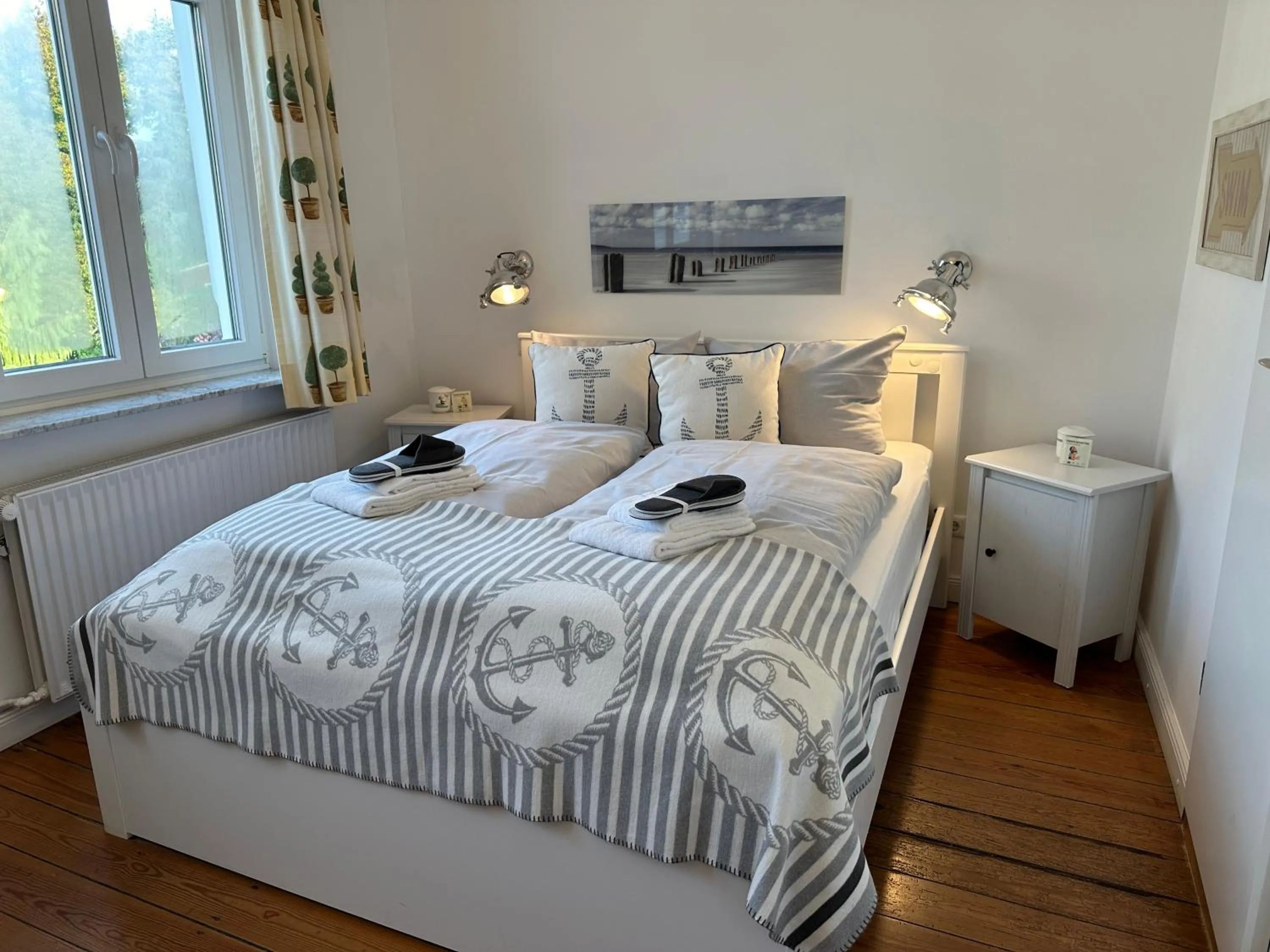 Photo of the whole room, Bed in Villa Pension Strandhaus - adults only