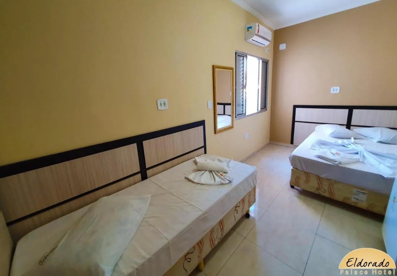 Bed in Eldorado Palace Hotel