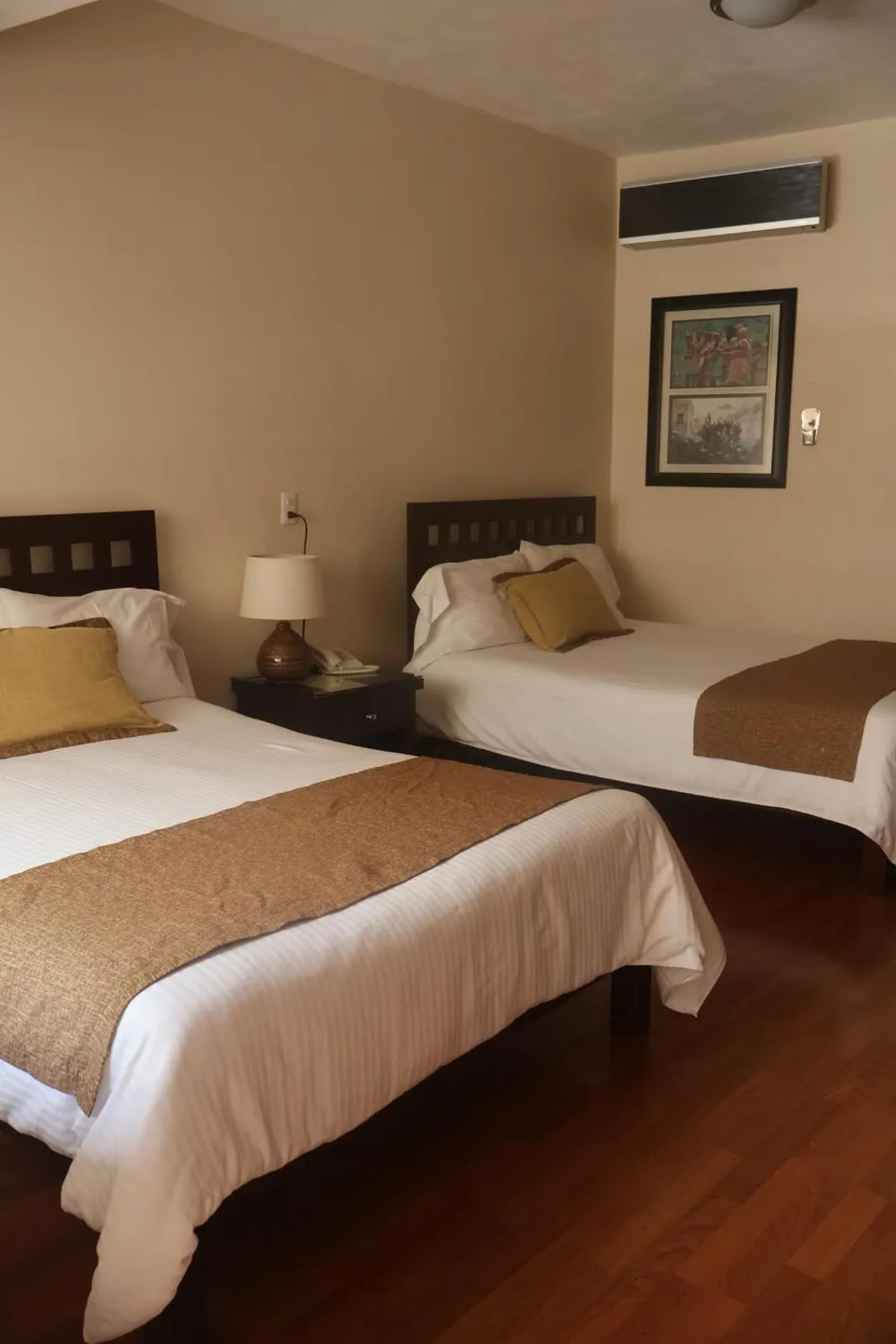 Bed in Hotel Plaza San Carlos