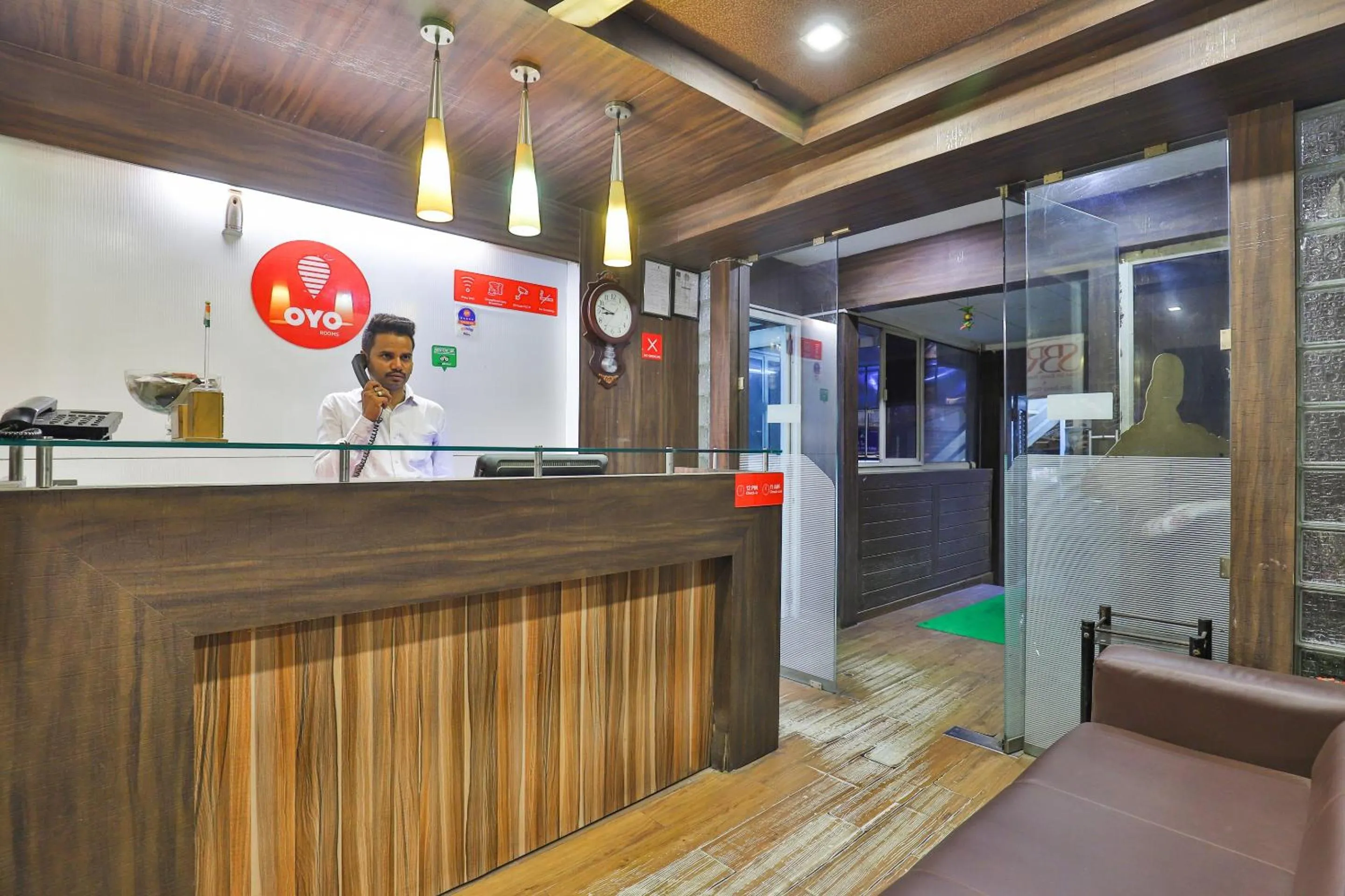 Lobby or reception in Hotel O Sri Balaji Residency