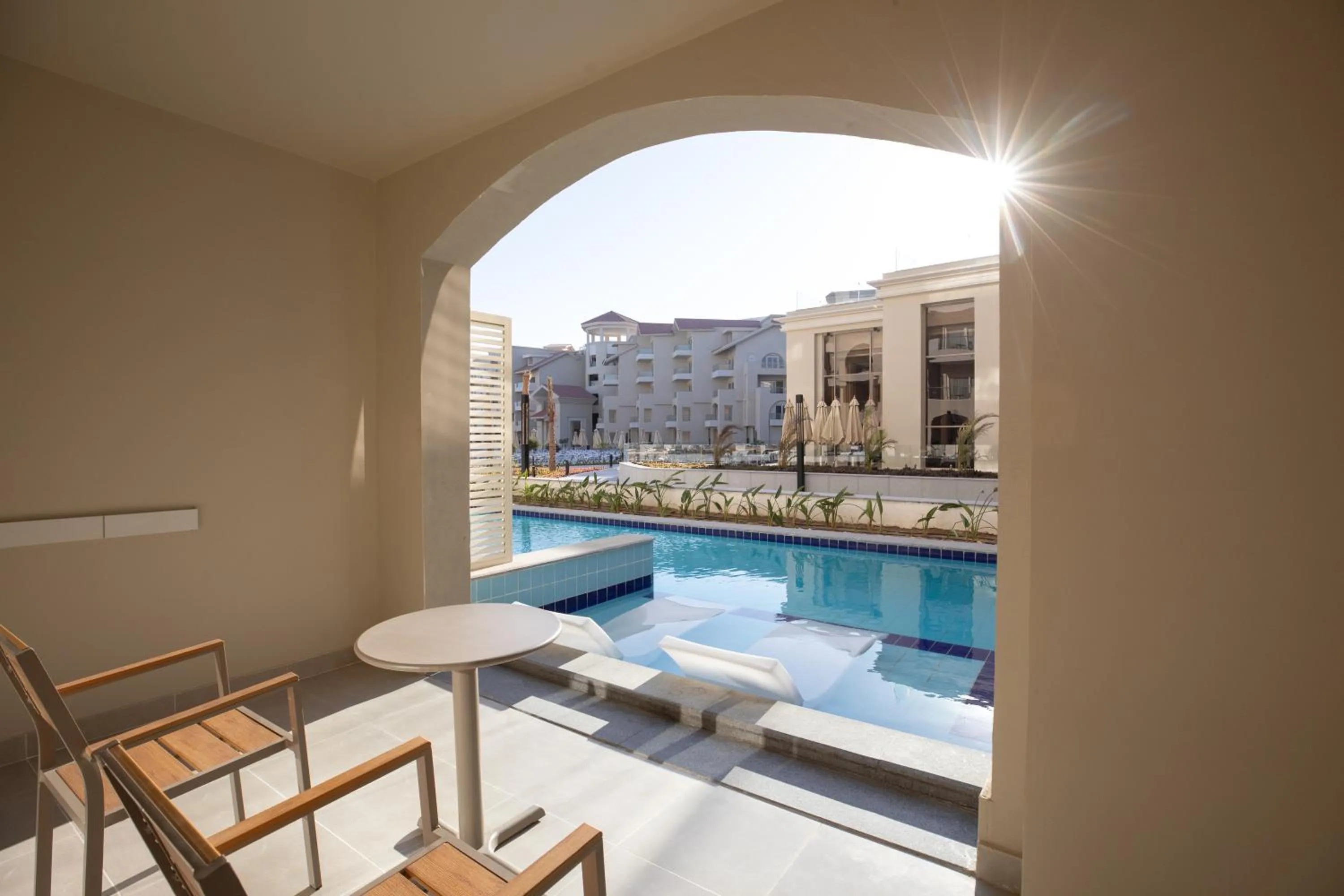 Property building in Serenity Sky Arc Resort - Sahl Hasheesh