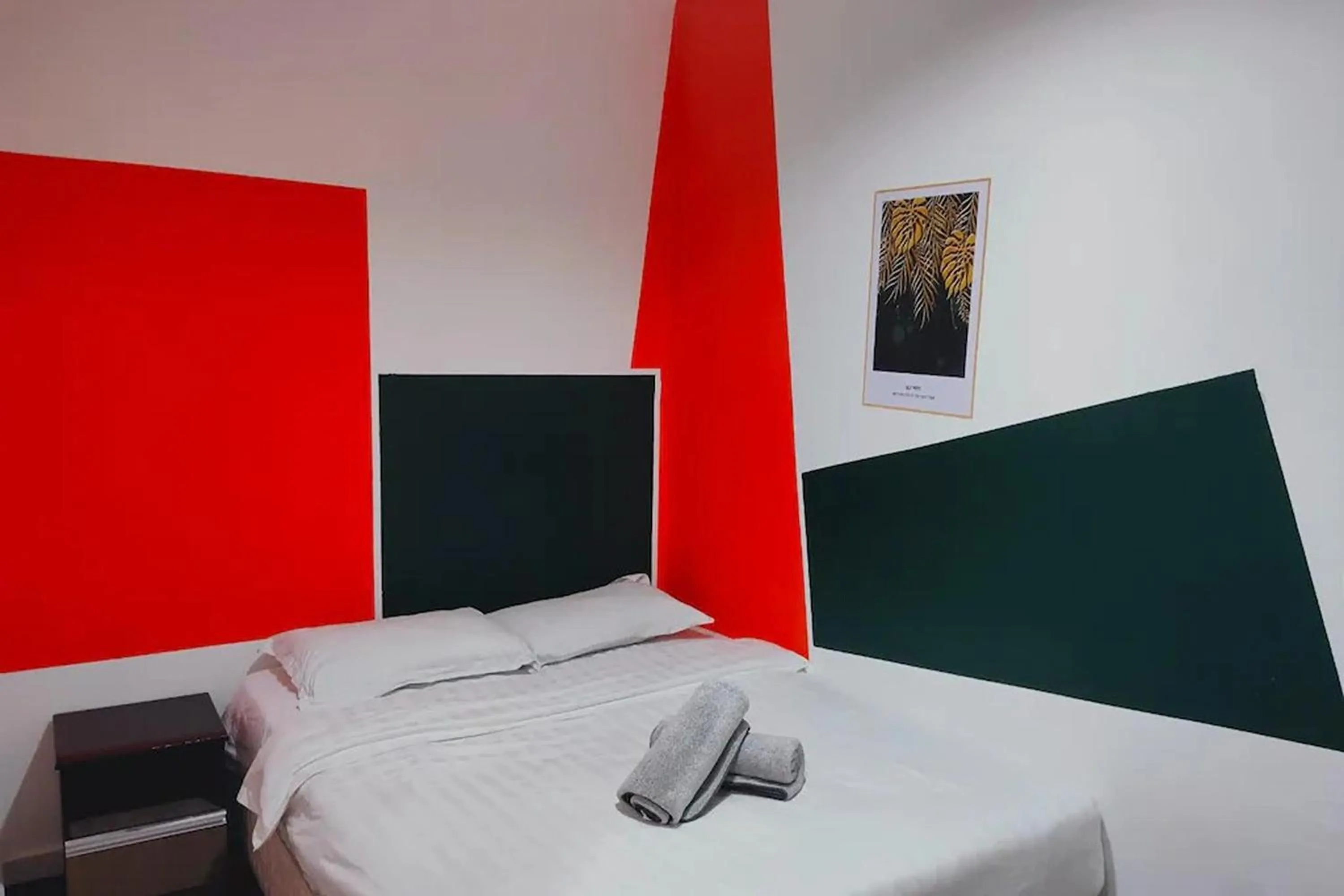 Bed in BR Parklands Hotel