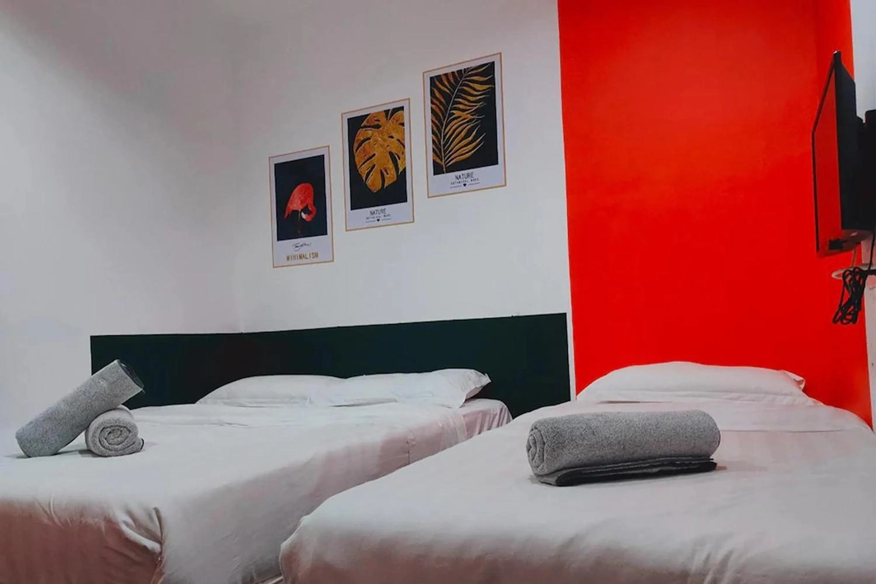 Bed in BR Parklands Hotel