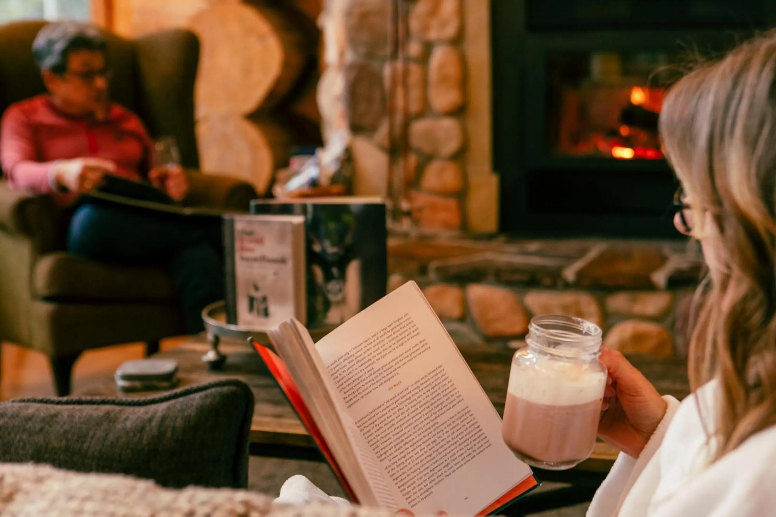 Seating area in Moberly Lodge