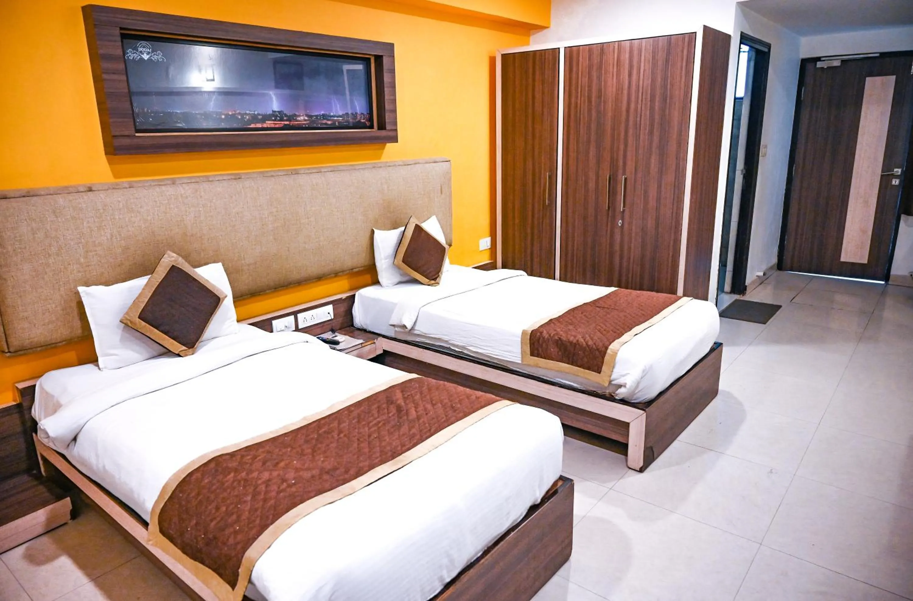 Bed in Hotel Dodas Palace