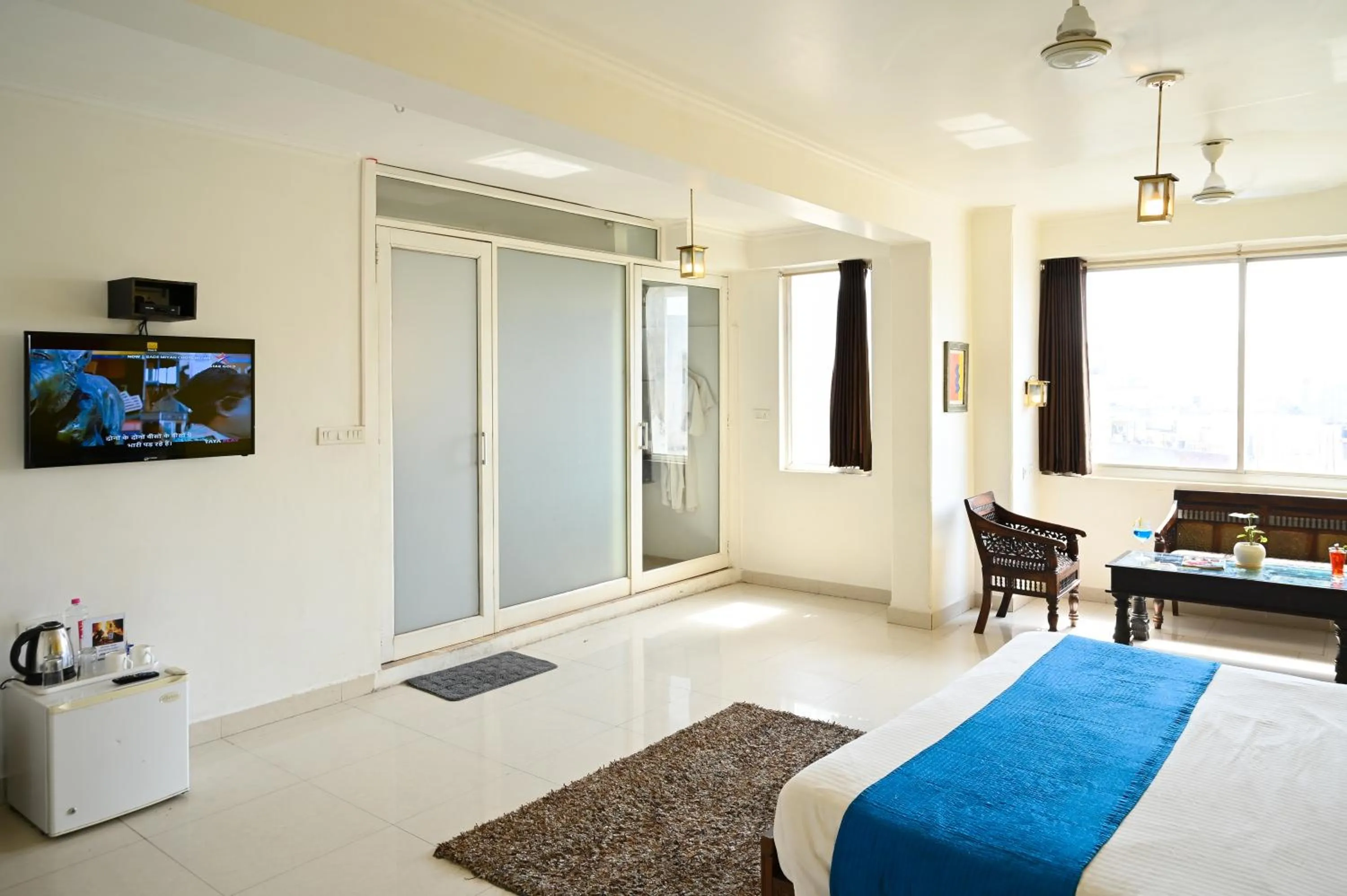 Bed in Hotel Dodas Palace