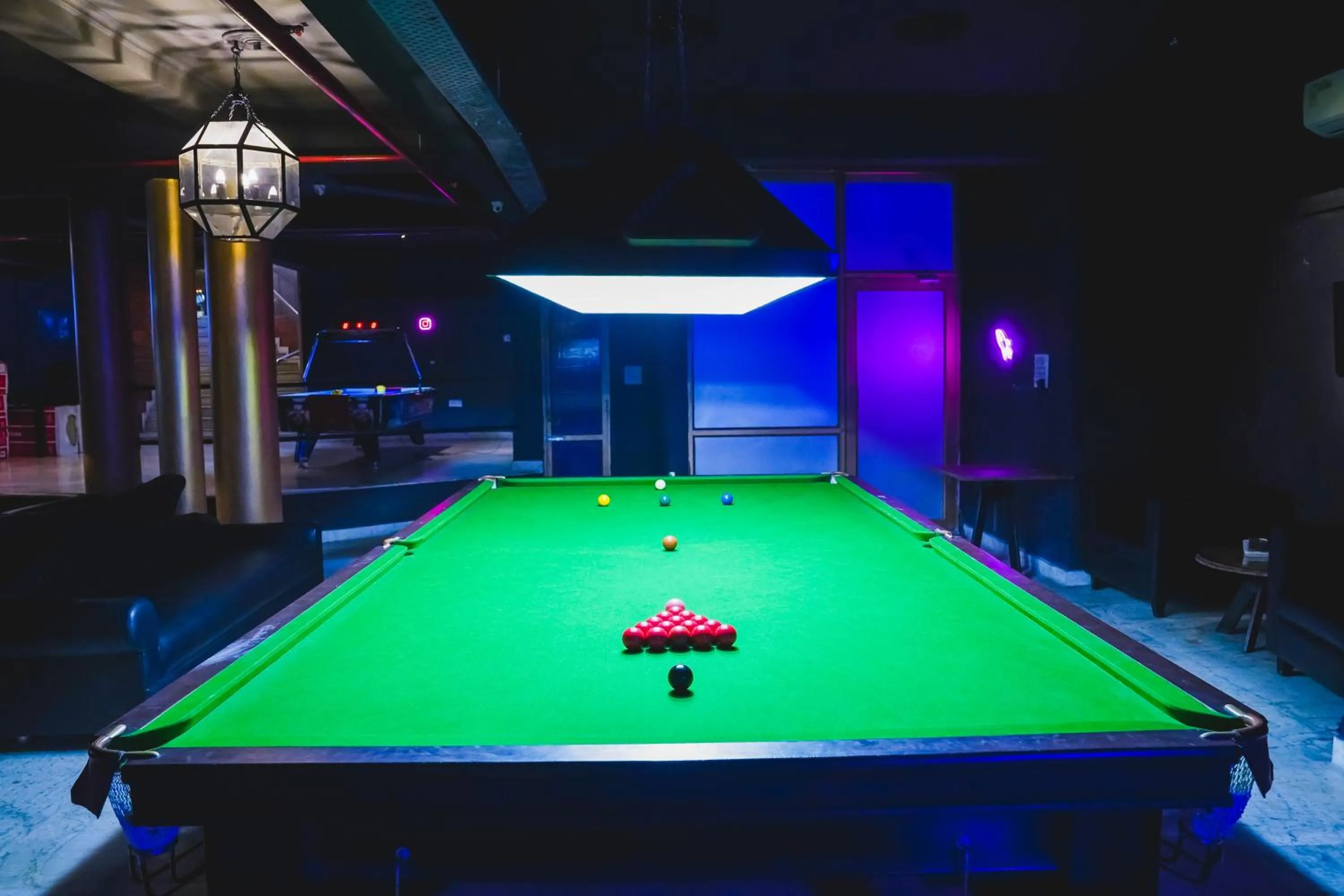 Billiard in Hotel Dodas Palace