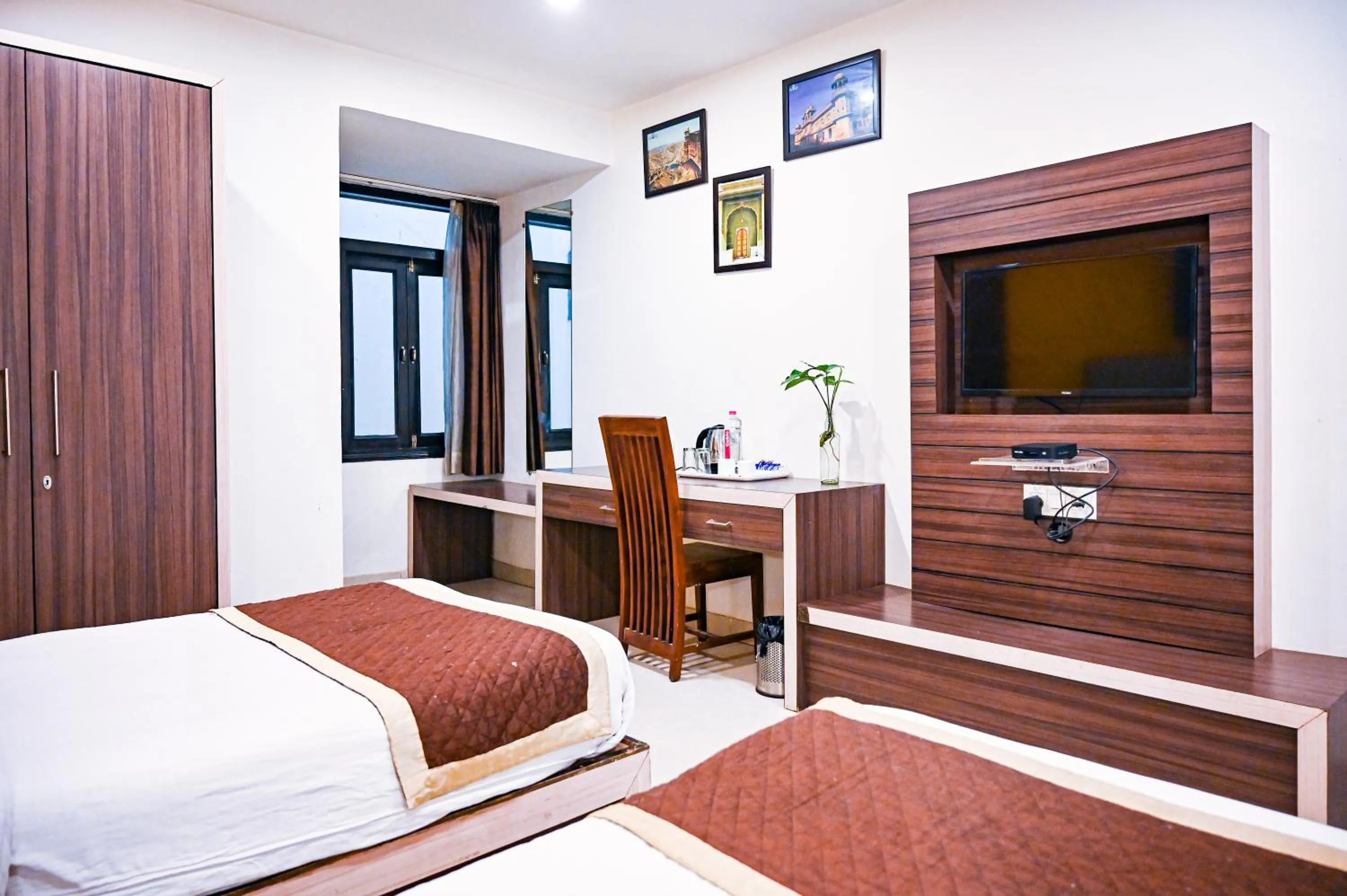 Bed in Hotel Dodas Palace