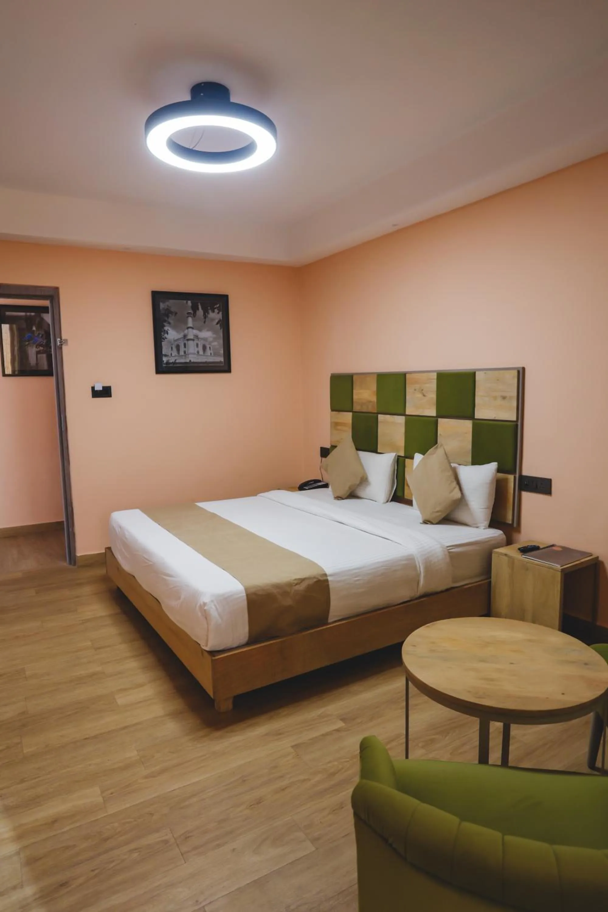 Bed in Hotel Dodas Palace