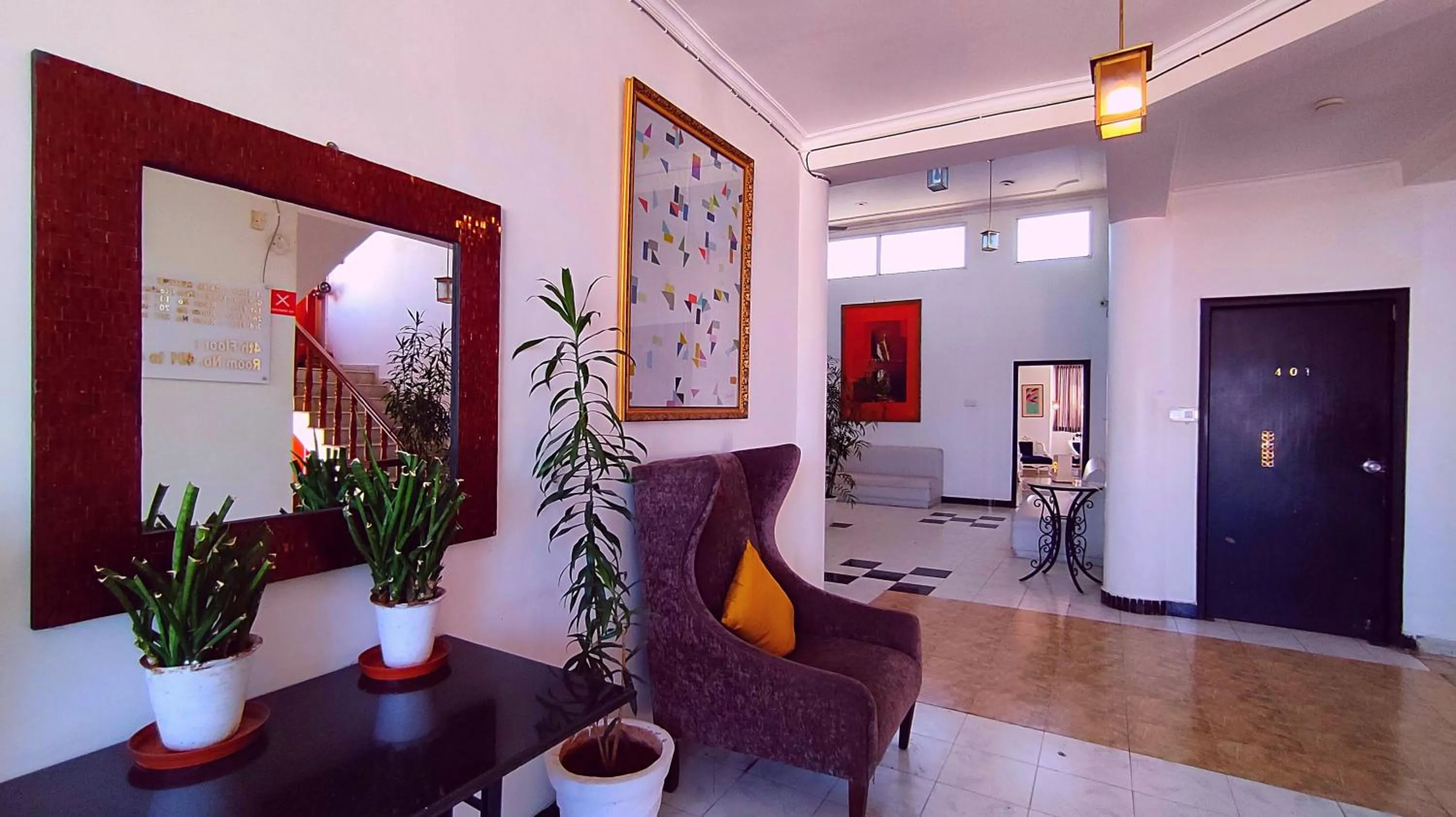 Patio in Hotel Dodas Palace