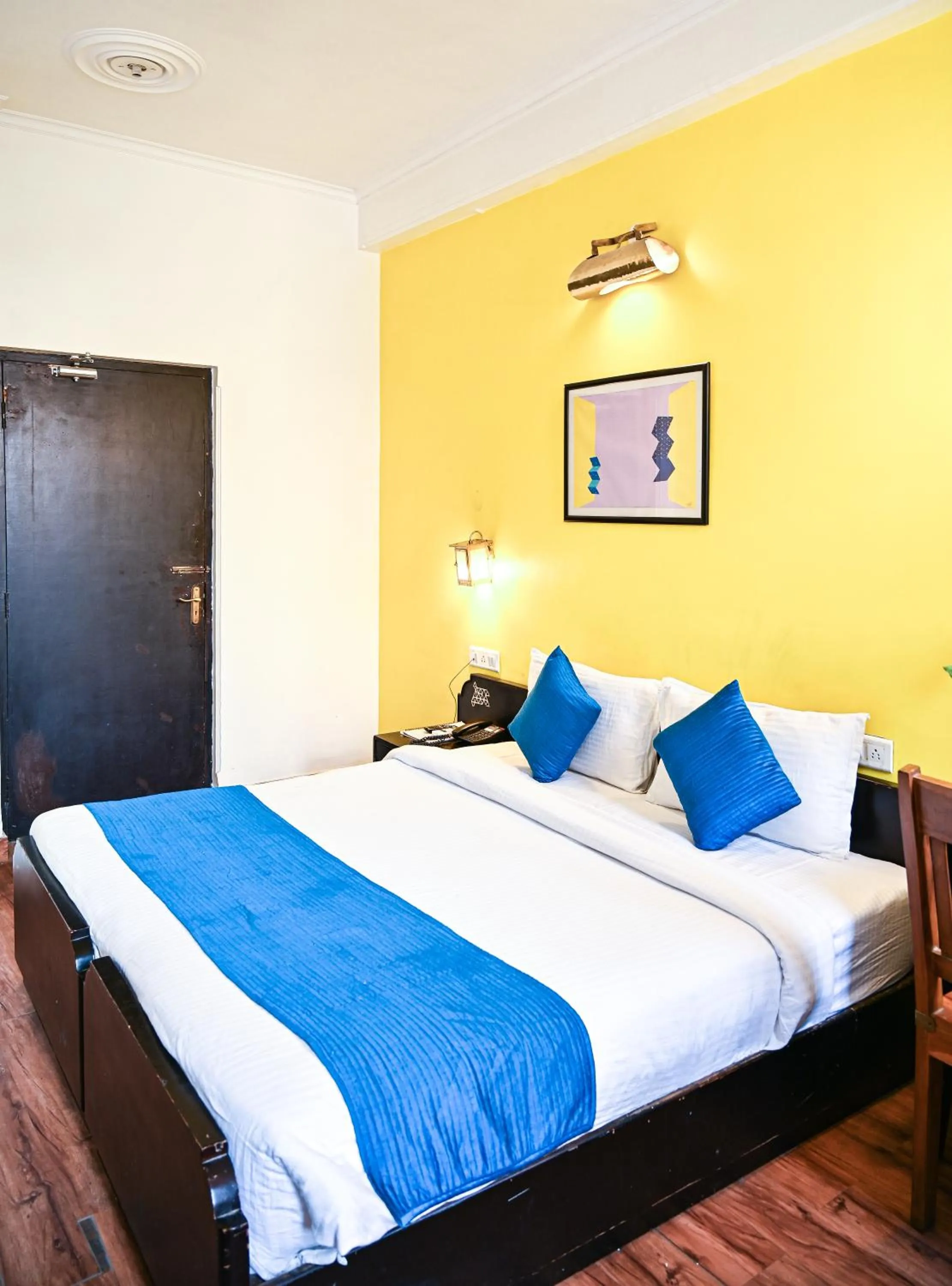 Bed in Hotel Dodas Palace