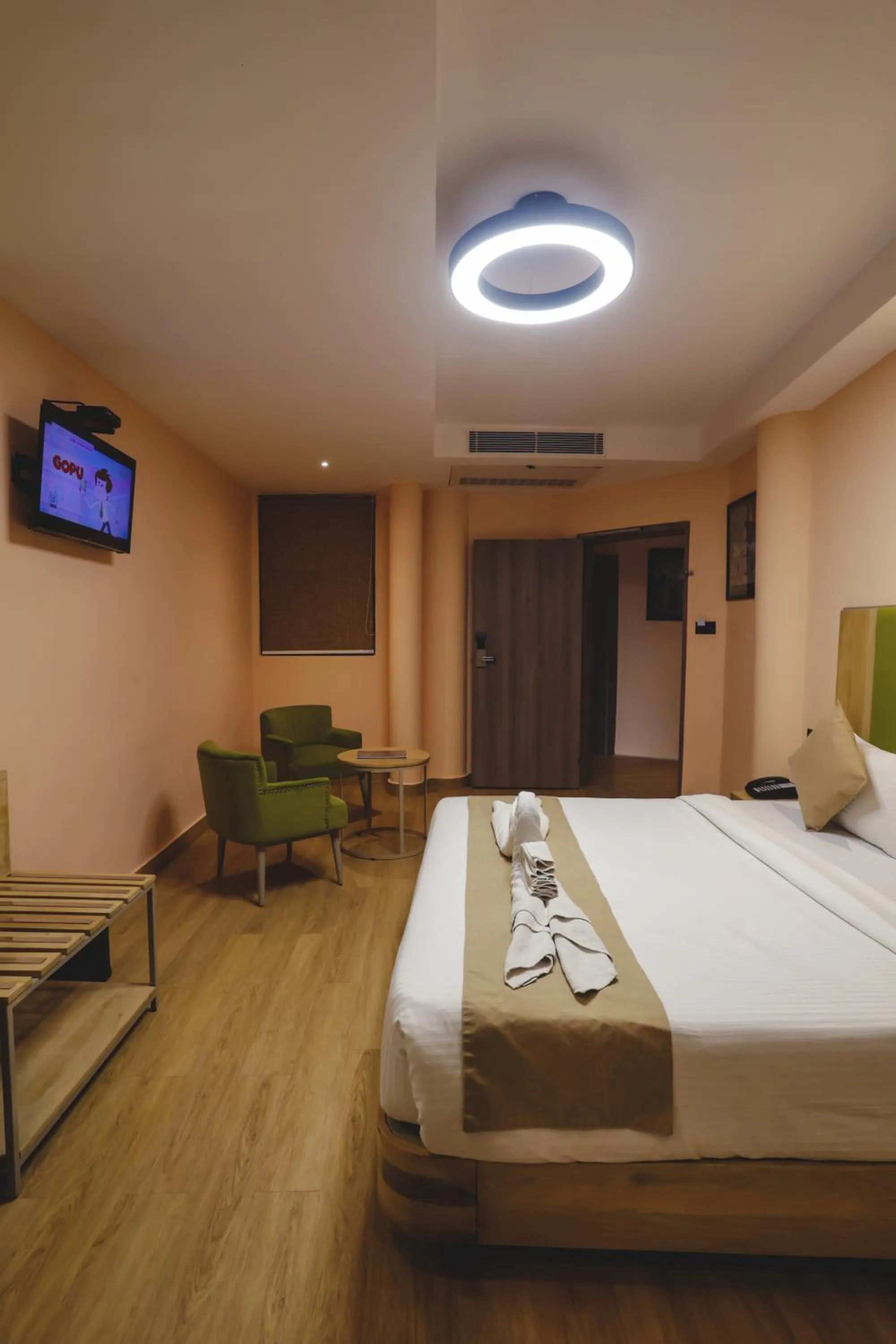 Bed in Hotel Dodas Palace