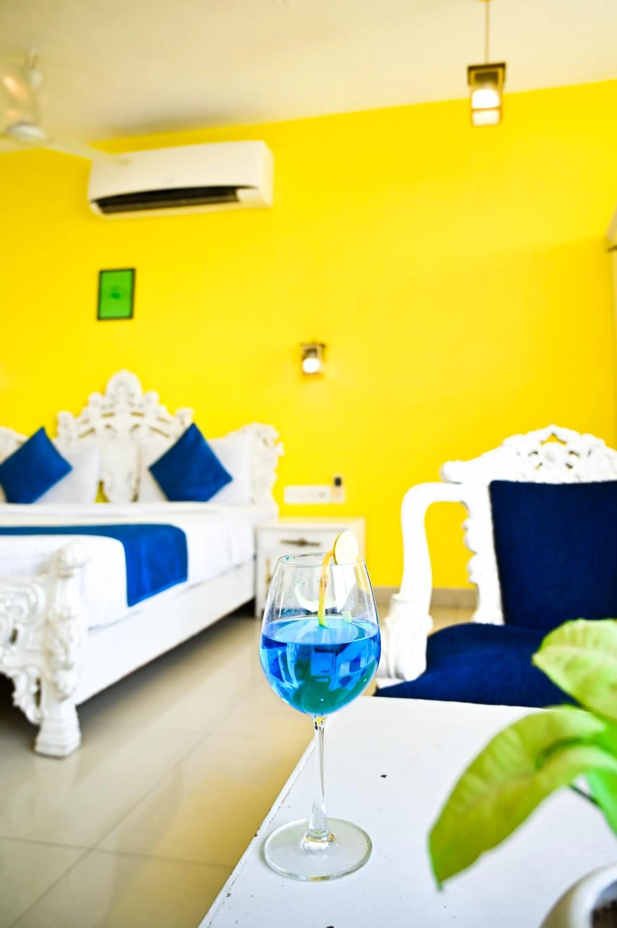 Living room, Bed in Hotel Dodas Palace