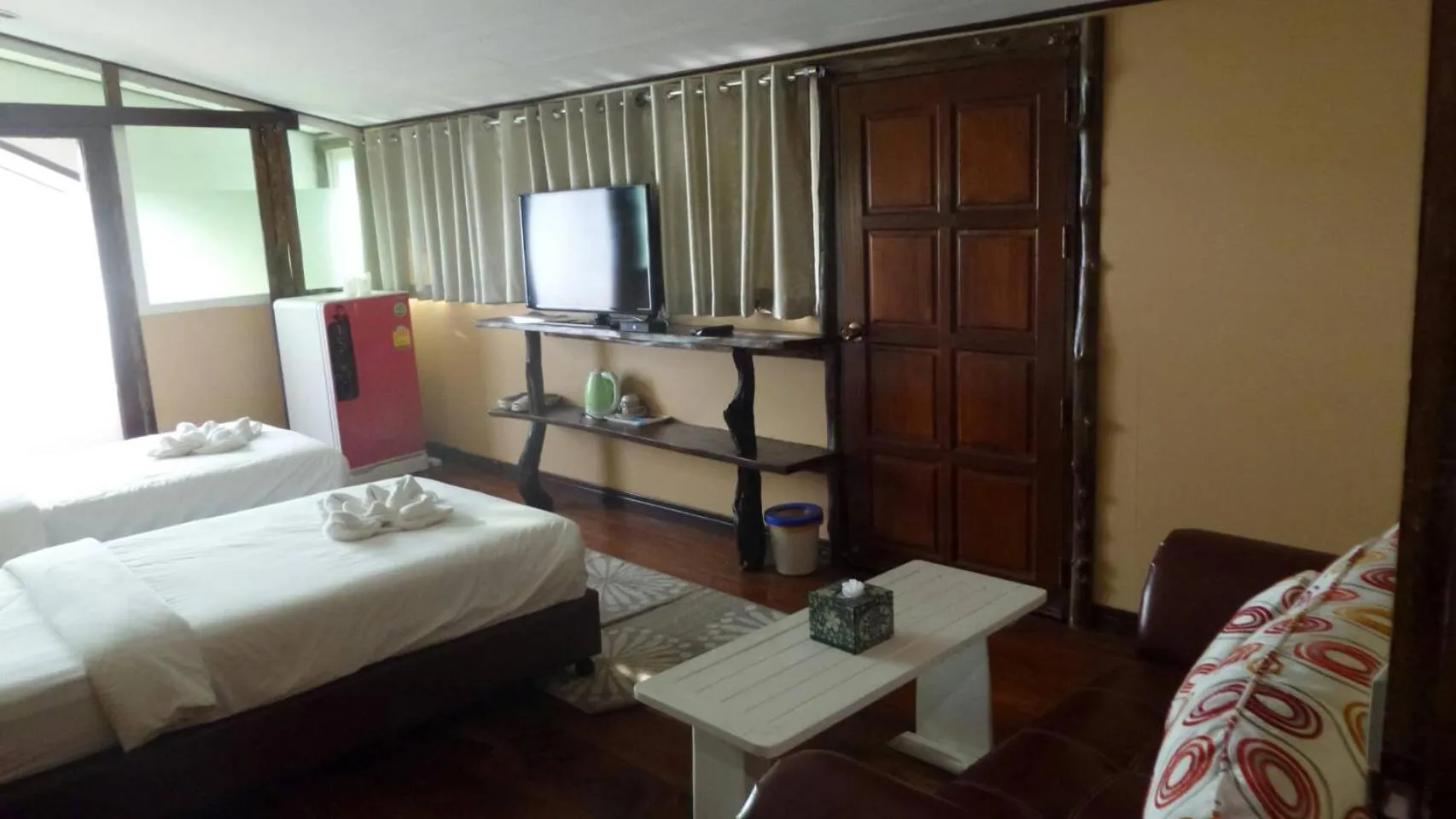 Bed in Rao Ga Khao Resort